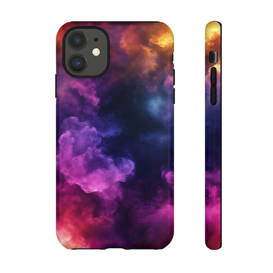 Aura Pink Blue Gradient Smoke