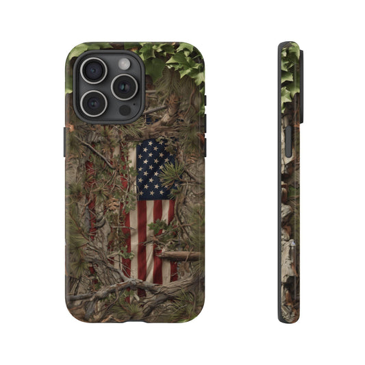 American Flag Tree Camouflage