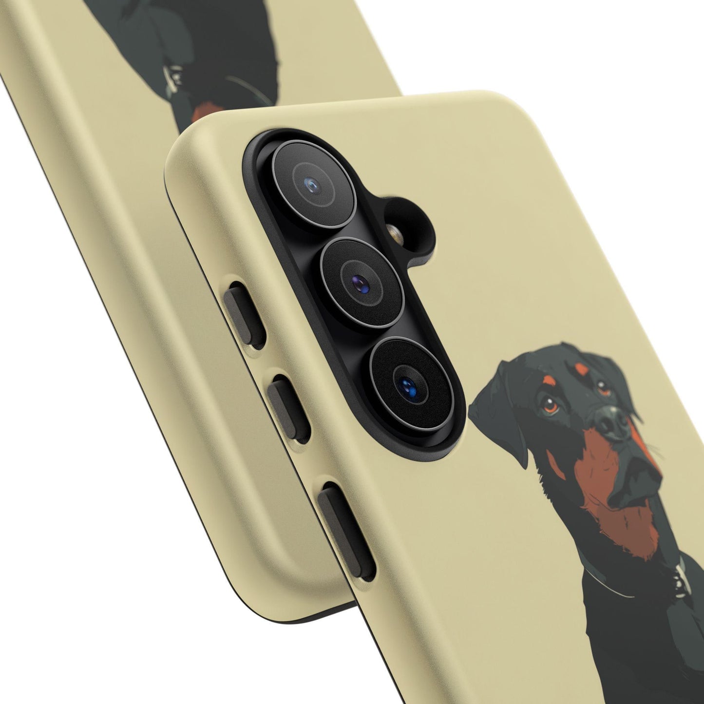 Rottweiler Dog Minimalist Vector