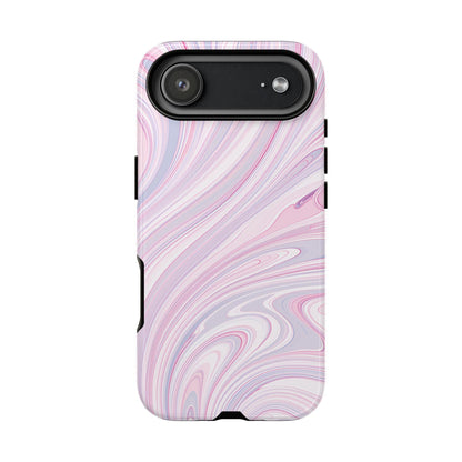 Liquid Candy Pink Marble Swirls