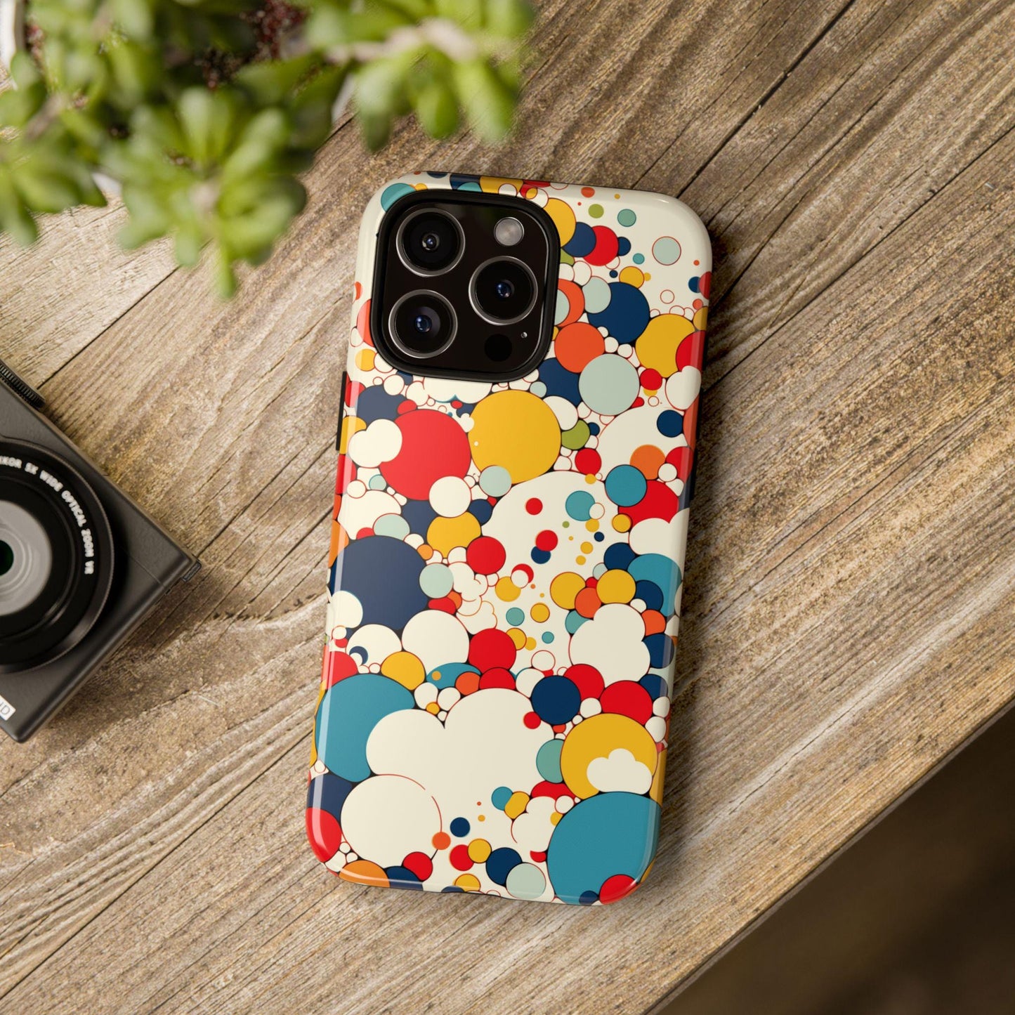 Abstract Circle Colorful Pattern