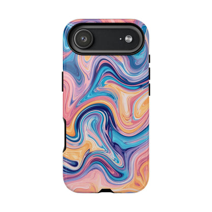 Cotton Candy Blue Orange Liquid