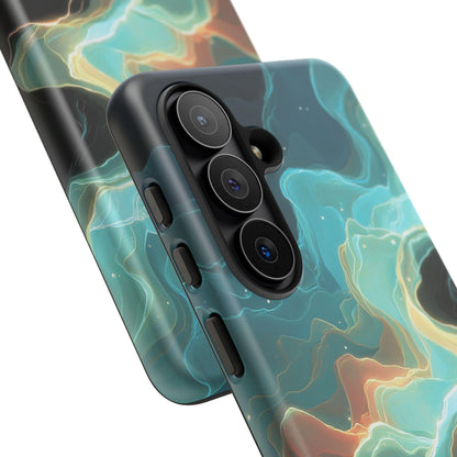 Celestial Aurora Fluid Swirls