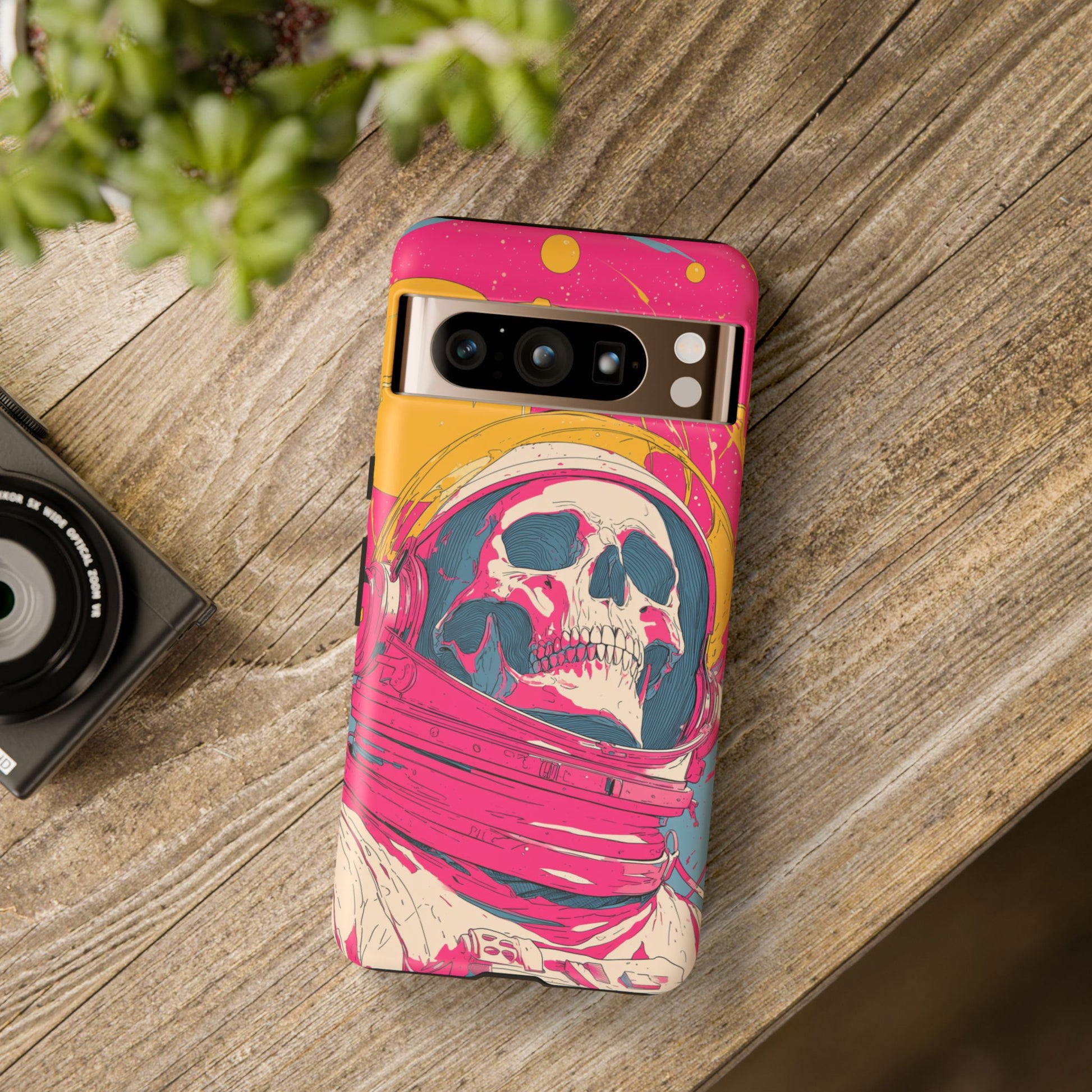 Astronaut Skeleton Pink Atmosphere
