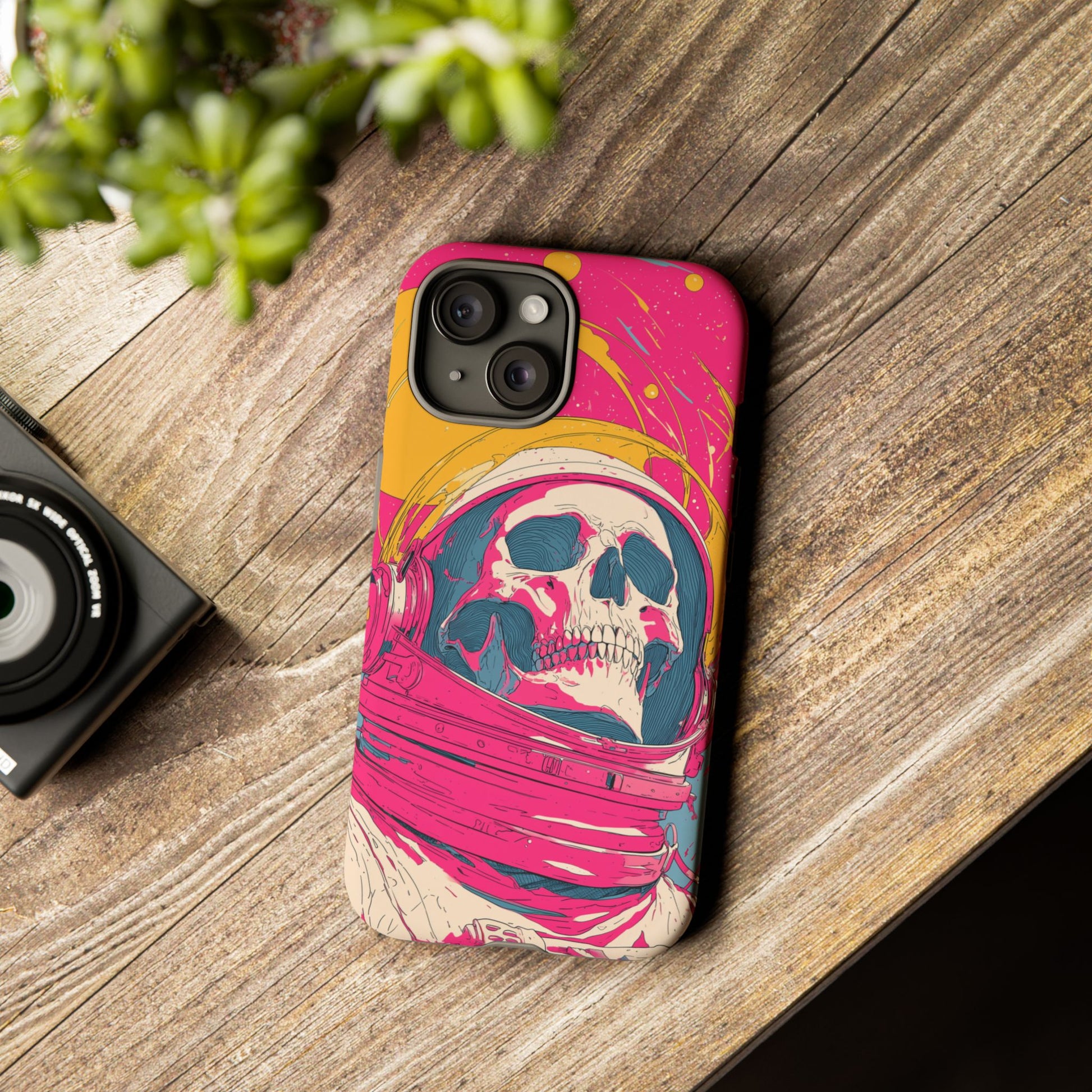 Astronaut Skeleton Pink Atmosphere