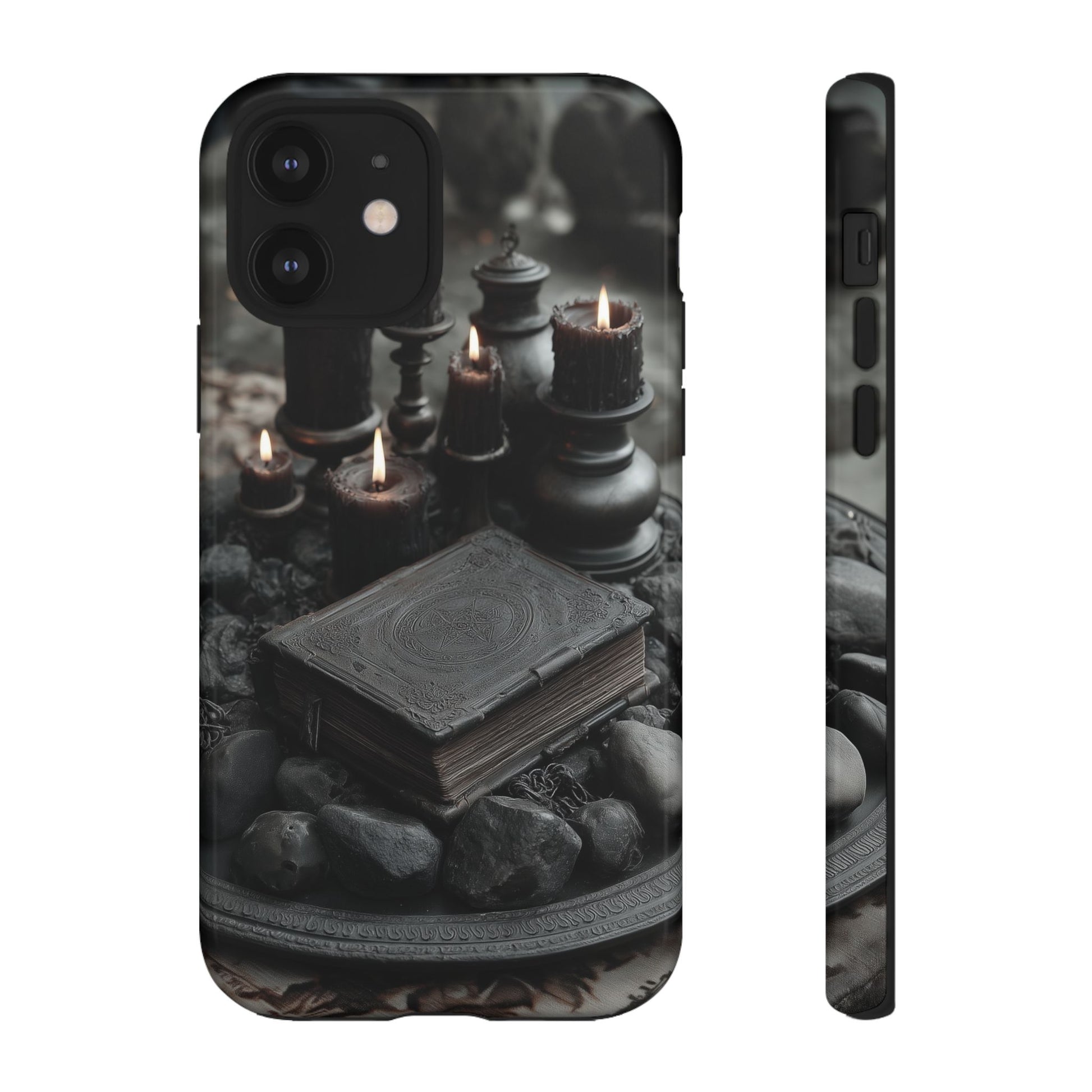 Ancient Black Book Dark Ritual Candles