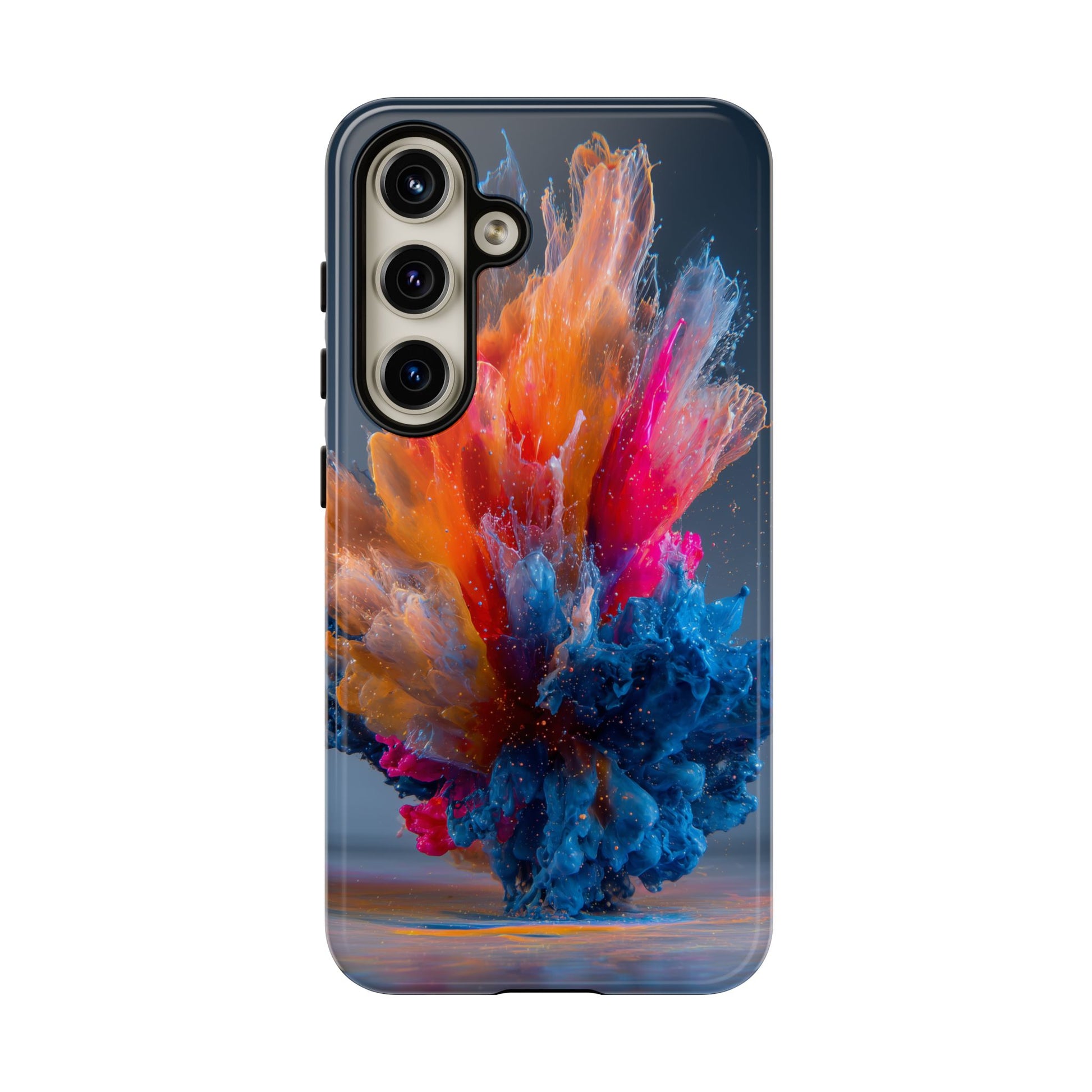 Acrylic Colorful Paint Explosion Abstract Air