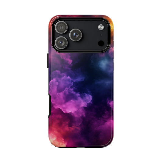 Aura Pink Blue Gradient Smoke