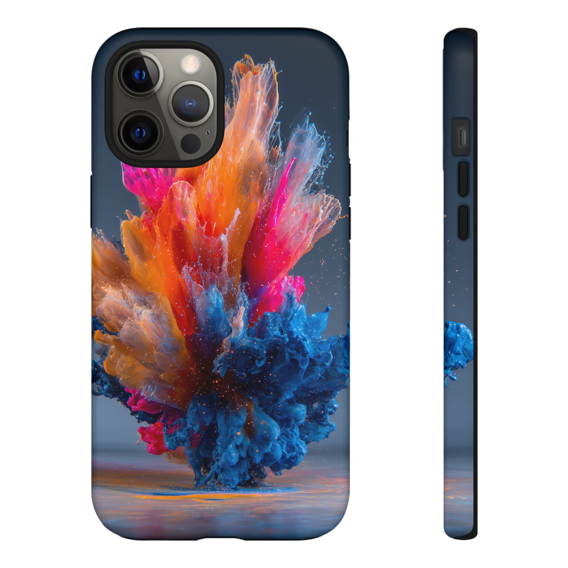 Acrylic Colorful Paint Explosion Abstract Air