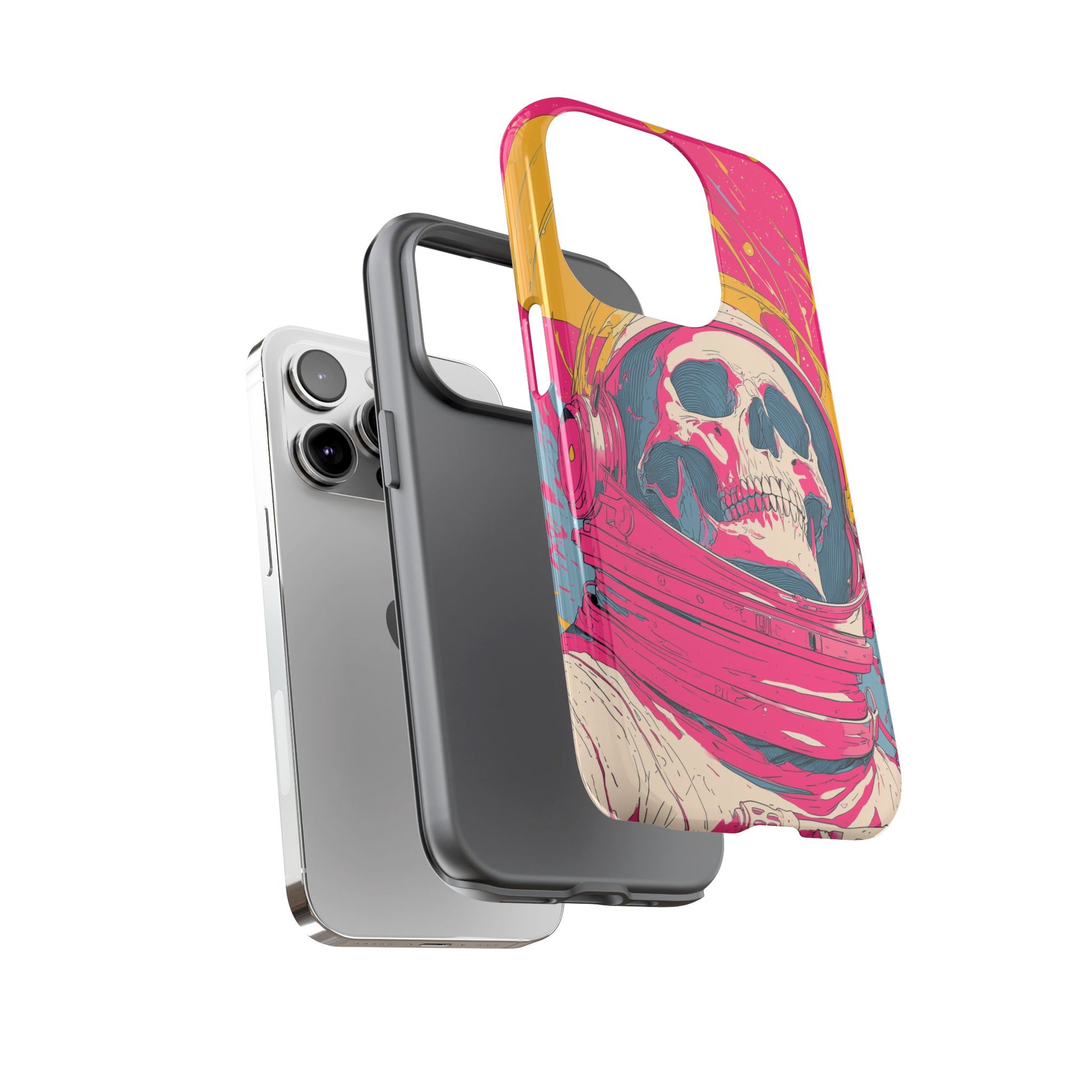 Astronaut Skeleton Pink Atmosphere