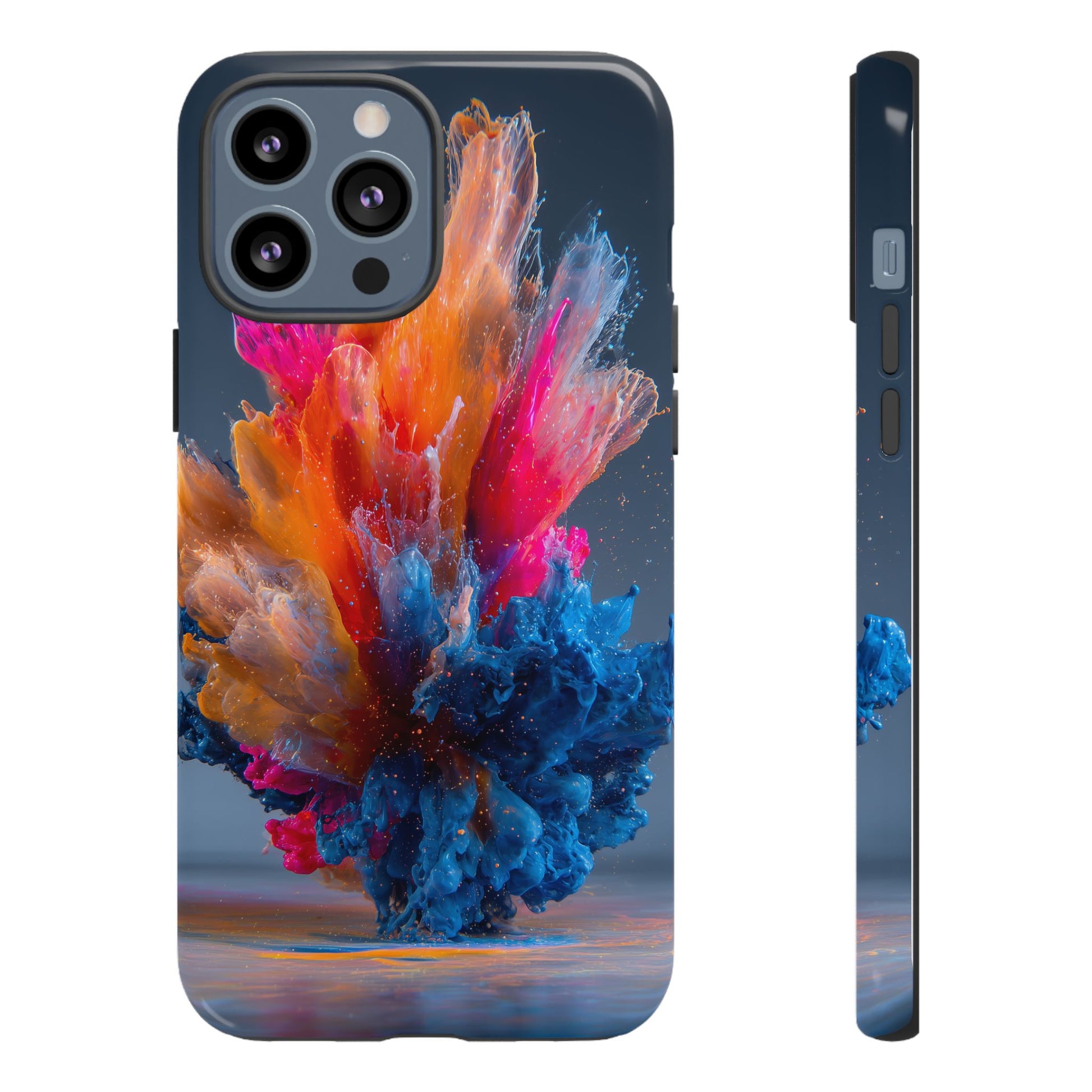 Acrylic Colorful Paint Explosion Abstract Air