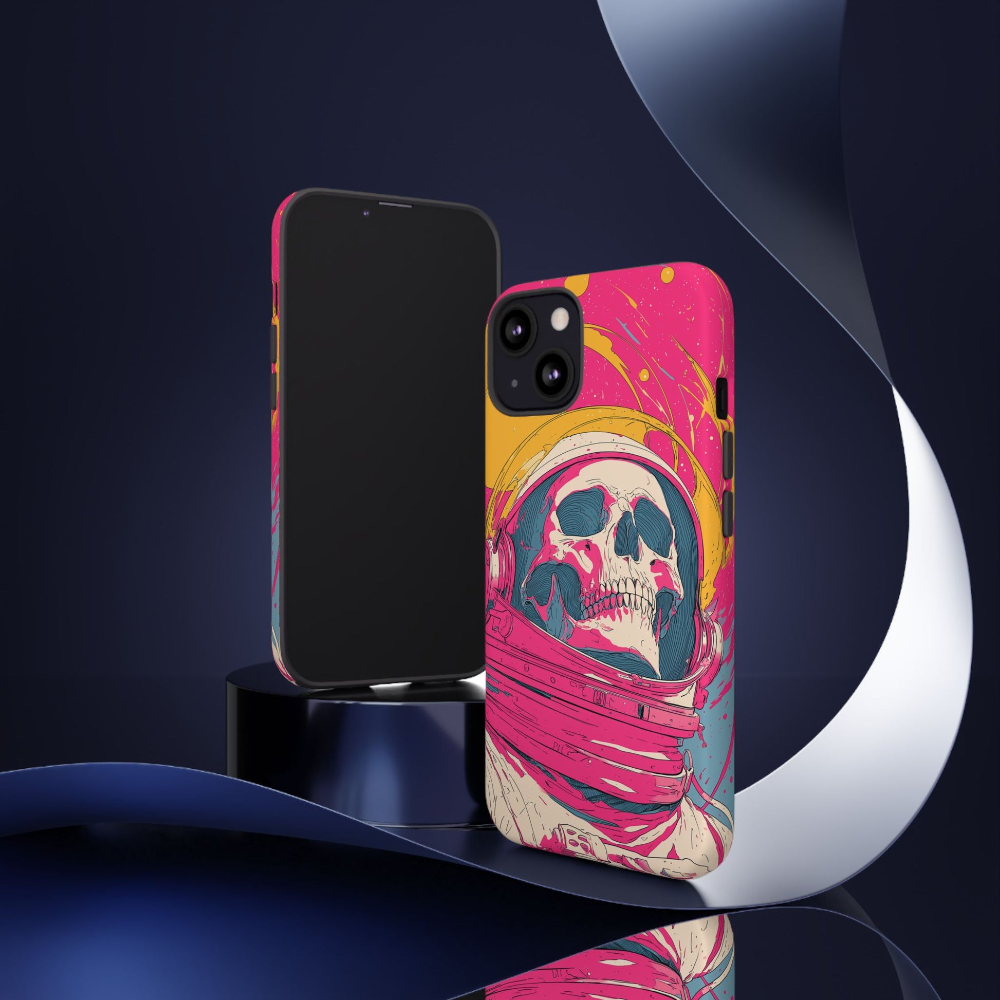 Astronaut Skeleton Pink Atmosphere
