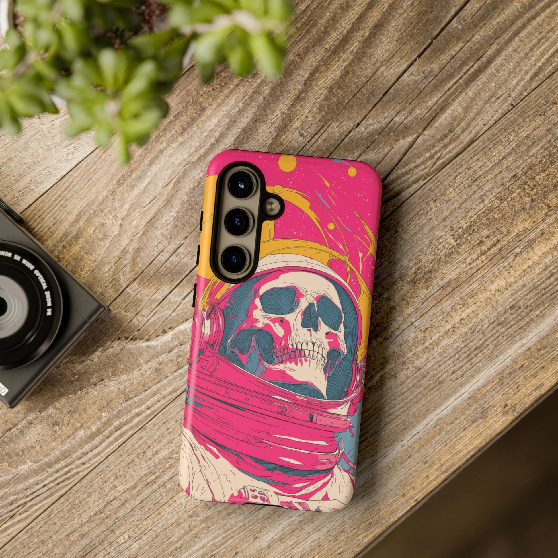 Astronaut Skeleton Pink Atmosphere