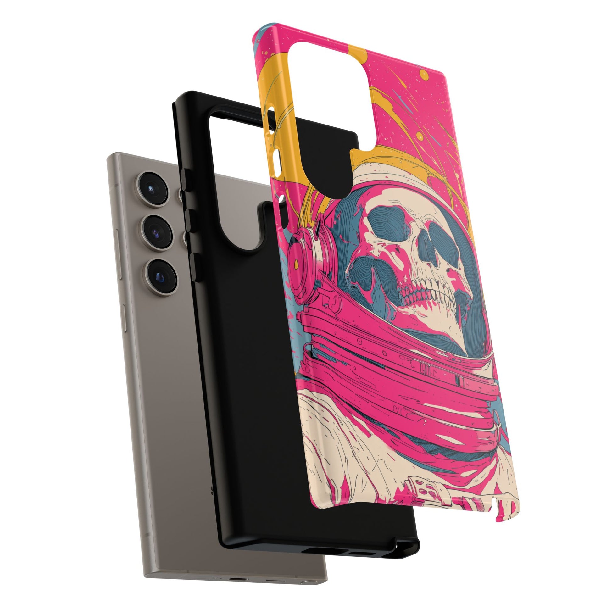 Astronaut Skeleton Pink Atmosphere