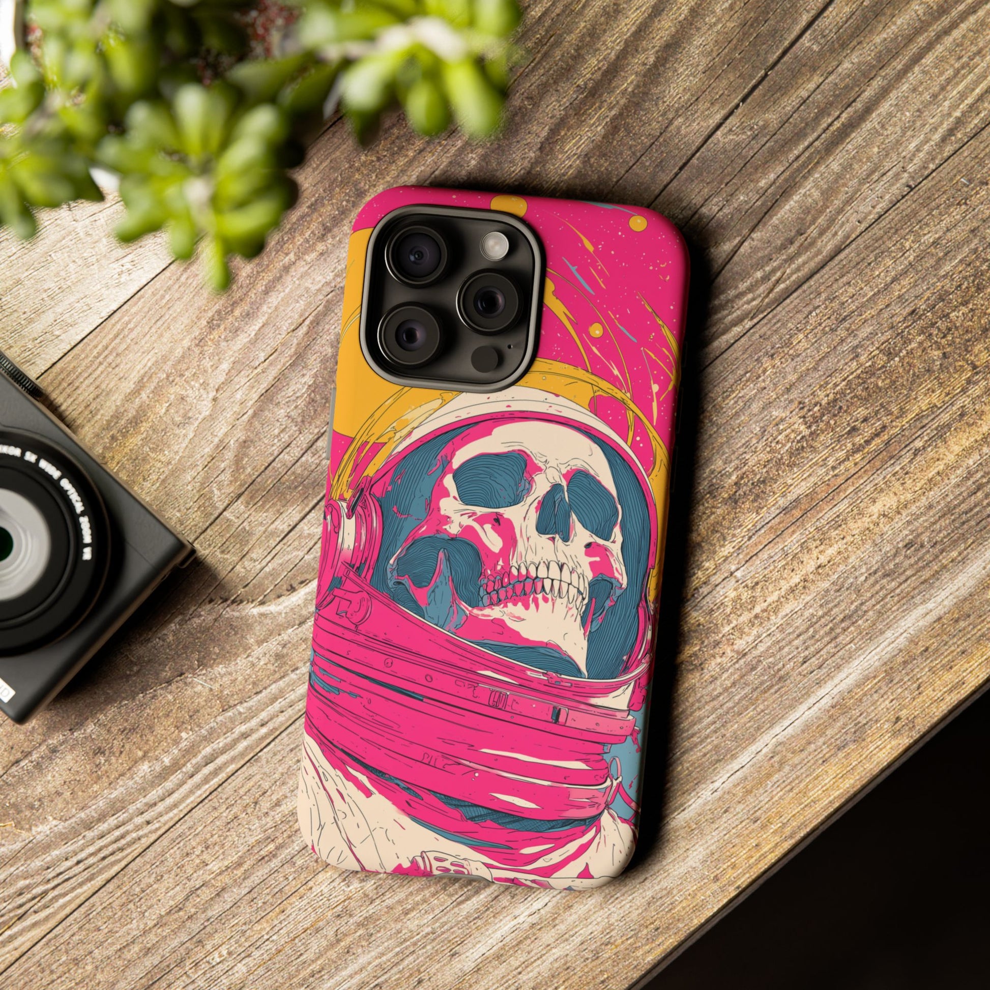 Astronaut Skeleton Pink Atmosphere