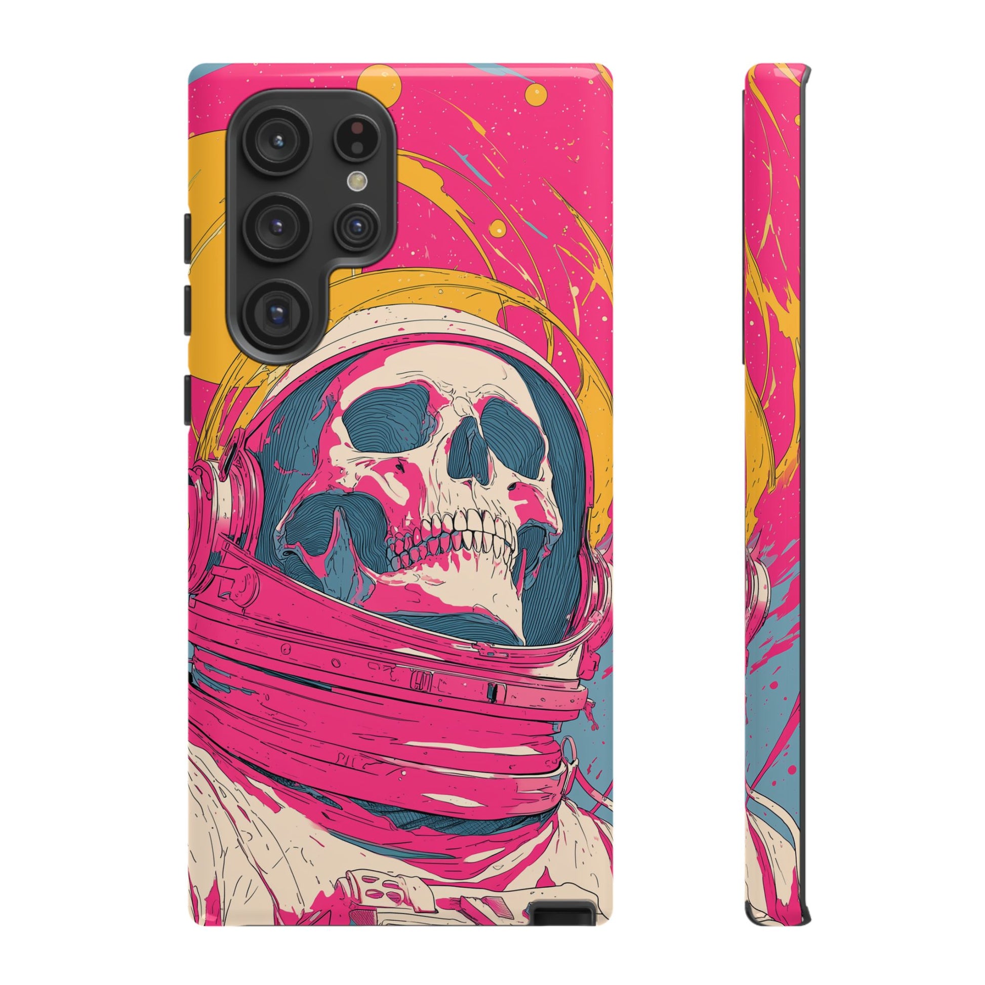 Astronaut Skeleton Pink Atmosphere