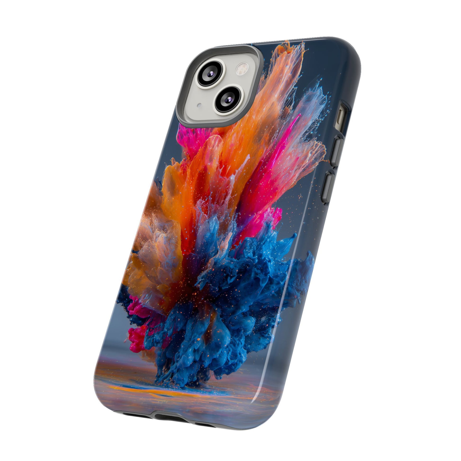 Acrylic Colorful Paint Explosion Abstract Air