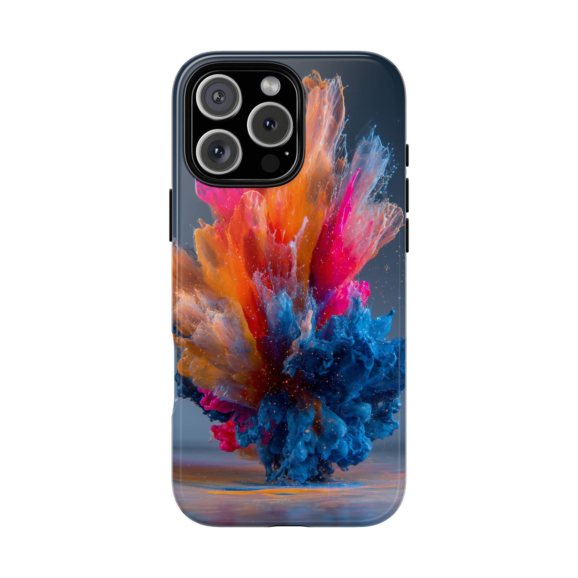 Acrylic Colorful Paint Explosion Abstract Air