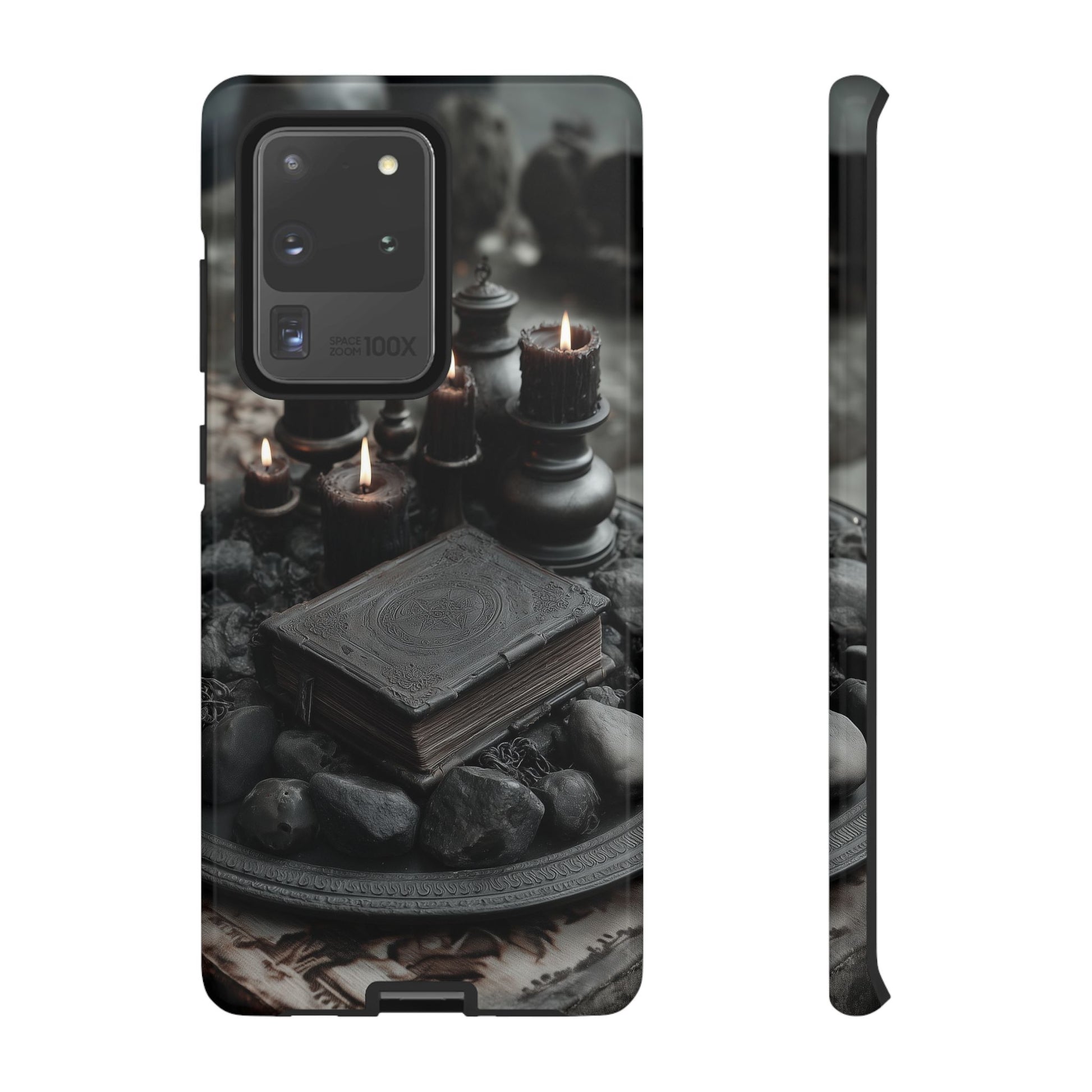 Ancient Black Book Dark Ritual Candles