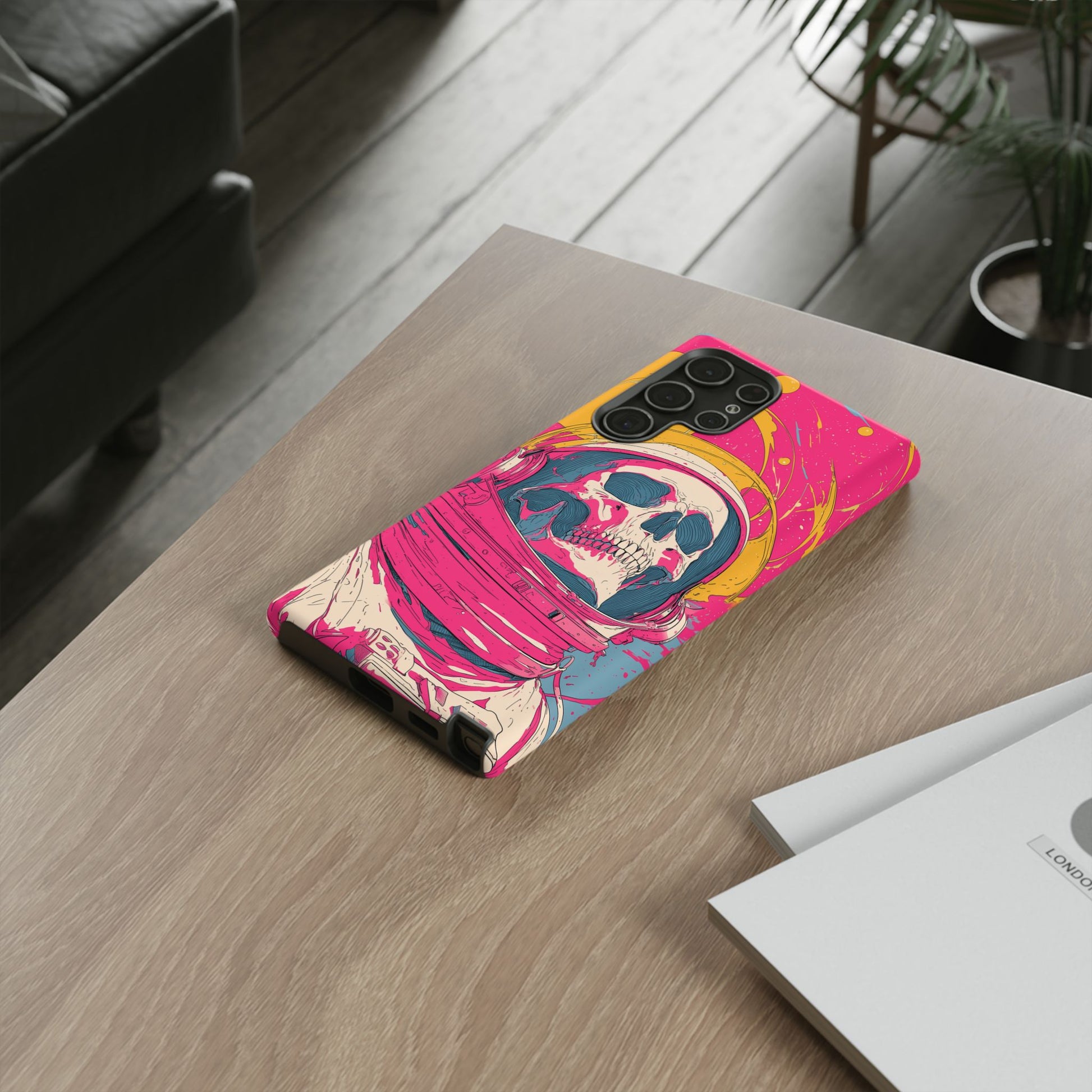 Astronaut Skeleton Pink Atmosphere