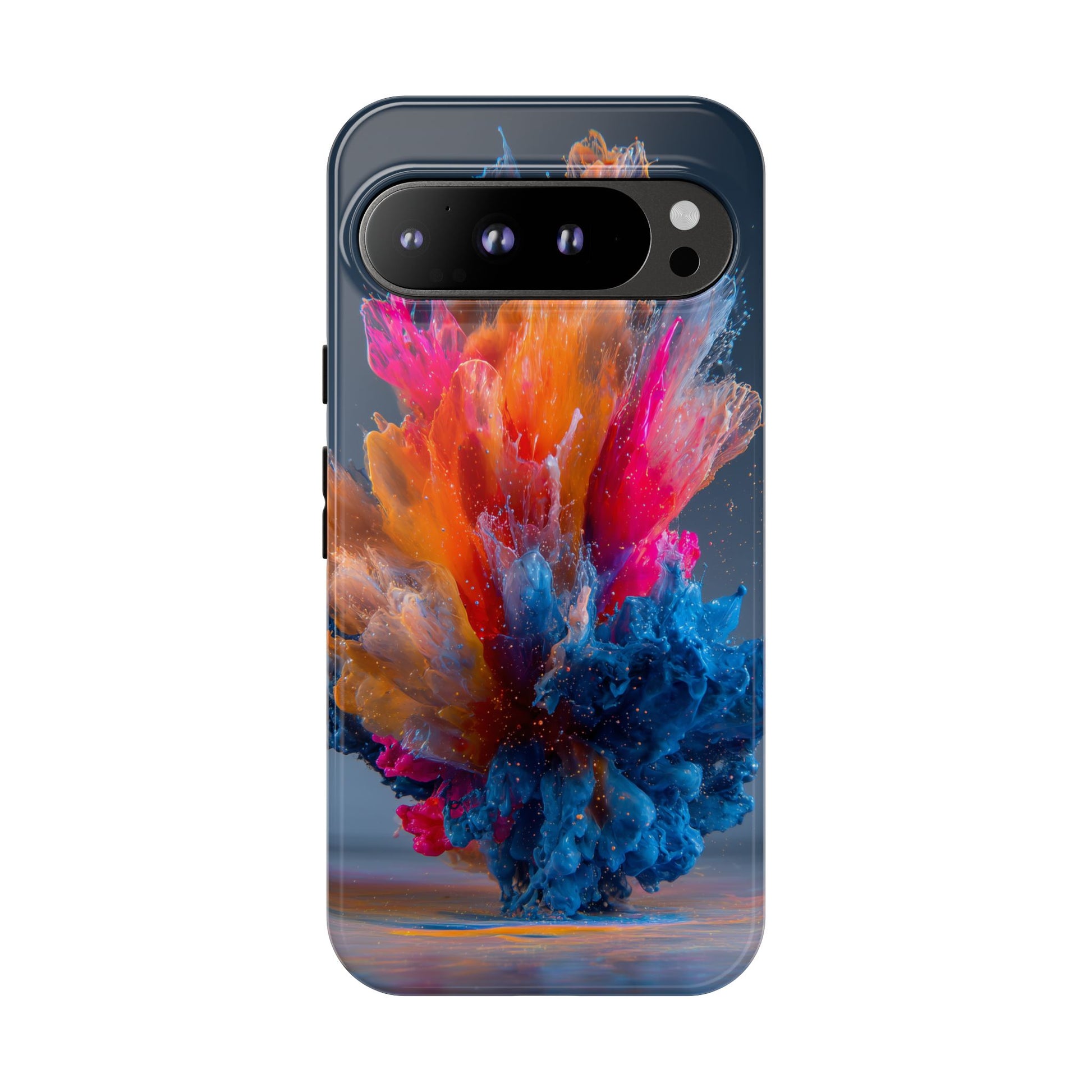 Acrylic Colorful Paint Explosion Abstract Air