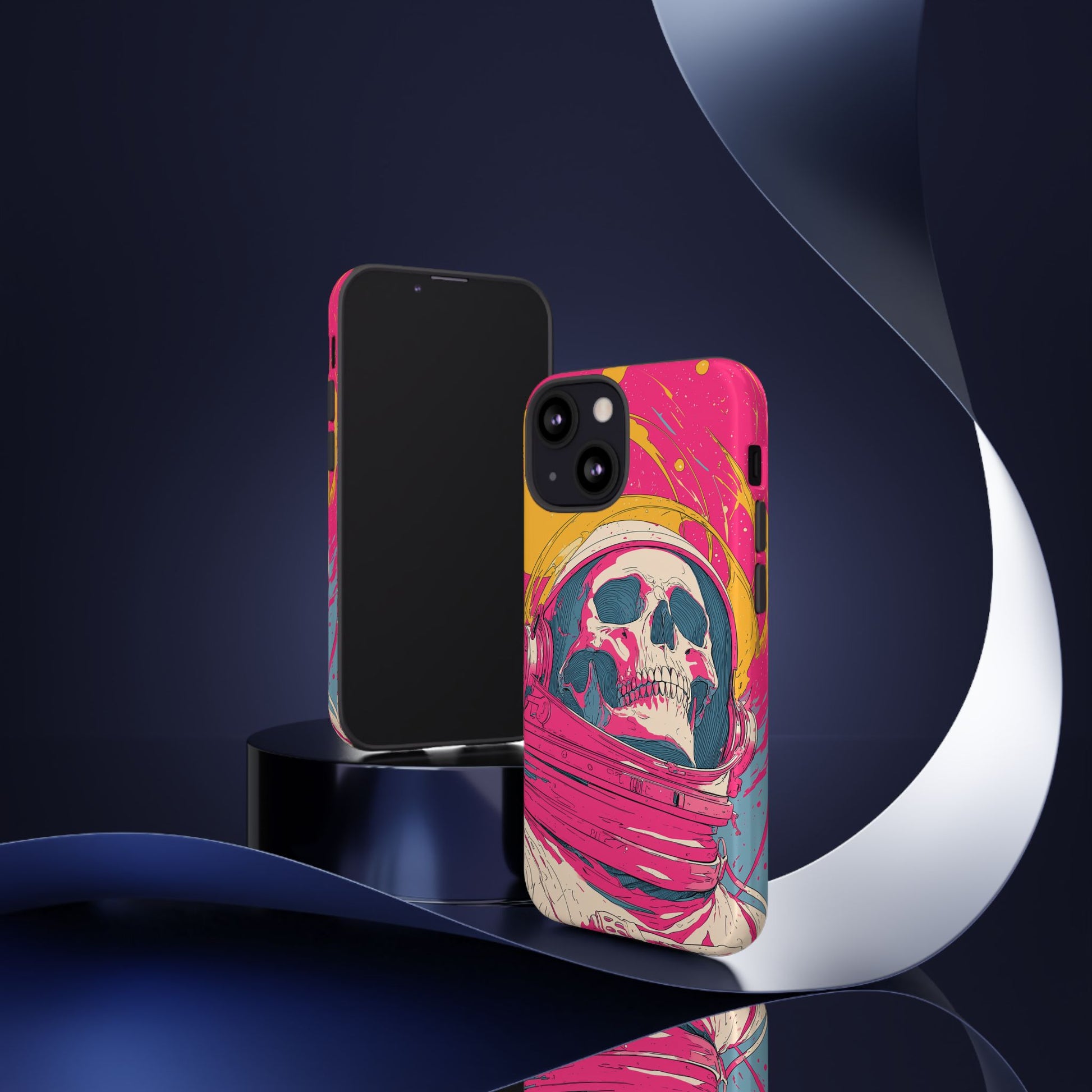 Astronaut Skeleton Pink Atmosphere
