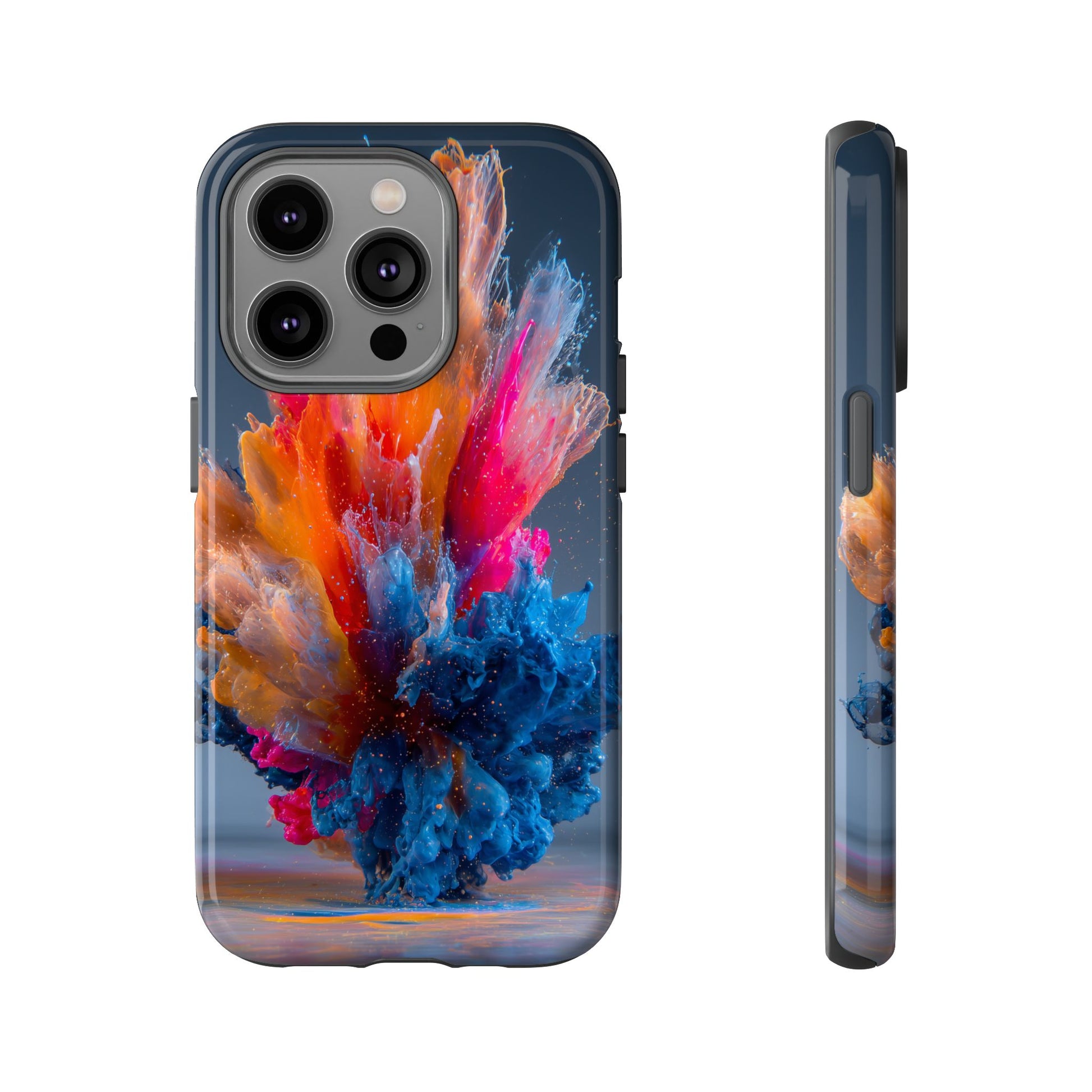 Acrylic Colorful Paint Explosion Abstract Air