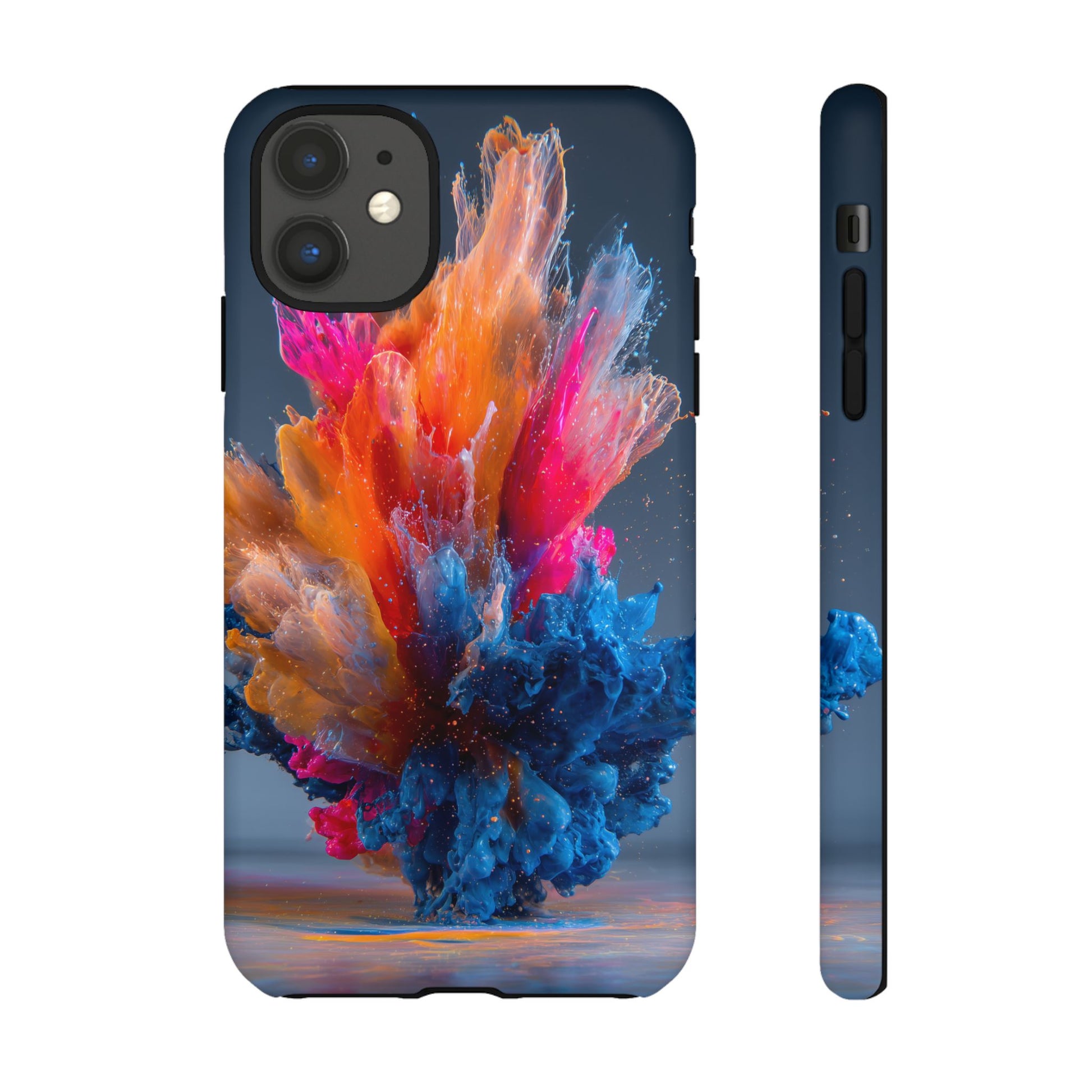 Acrylic Colorful Paint Explosion Abstract Air