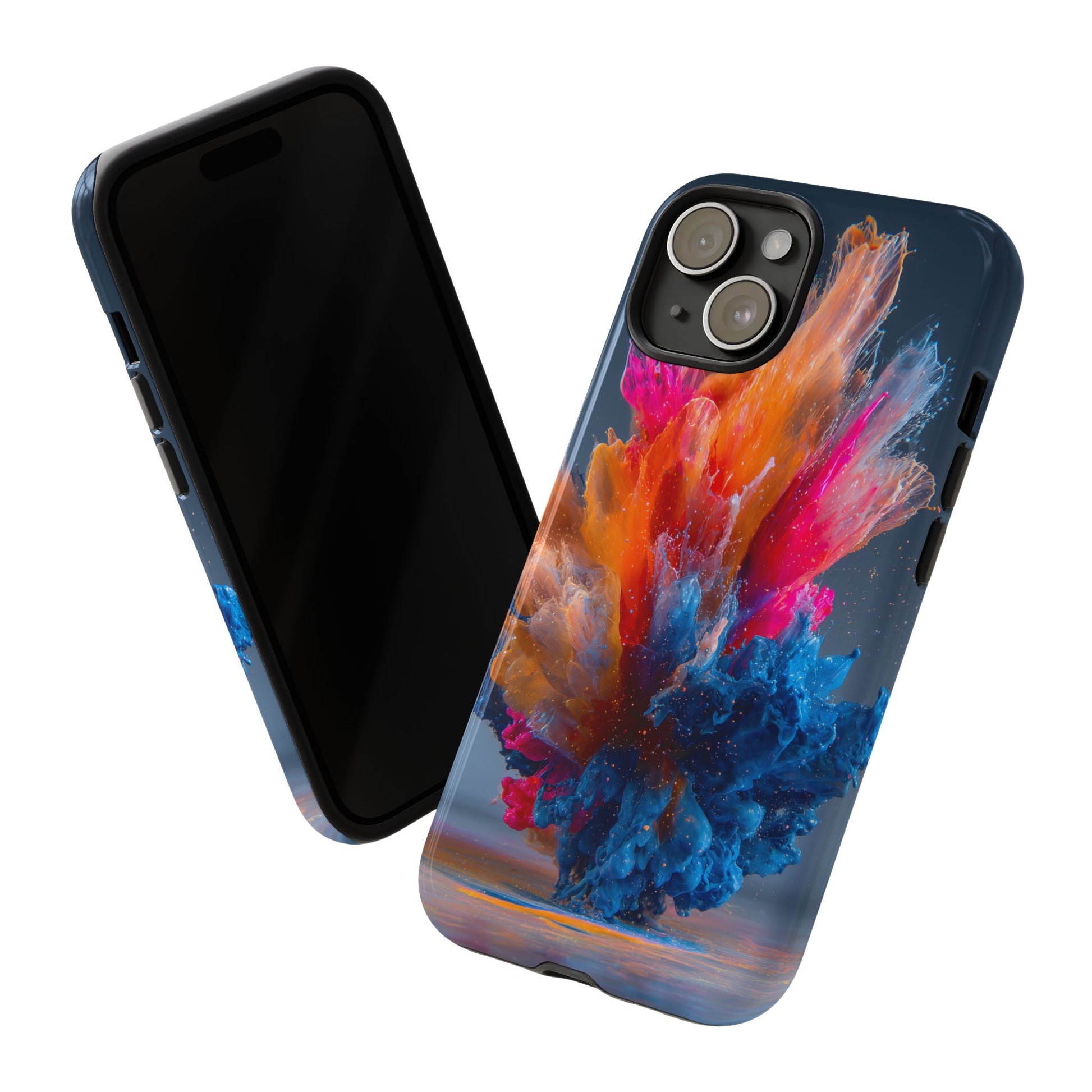 Acrylic Colorful Paint Explosion Abstract Air