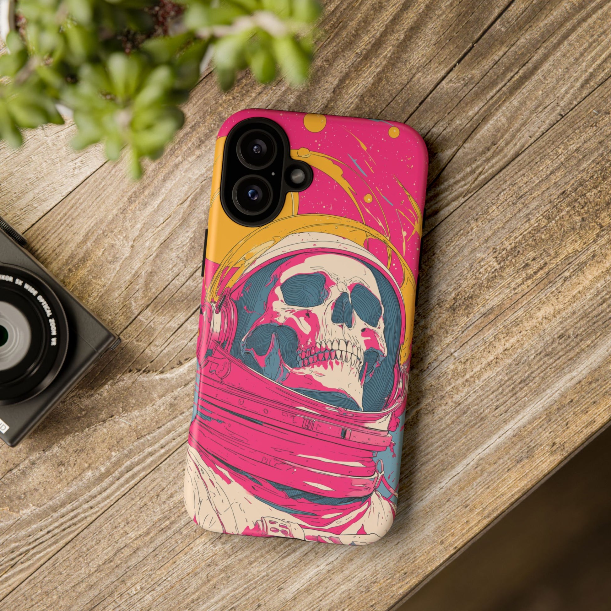 Astronaut Skeleton Pink Atmosphere