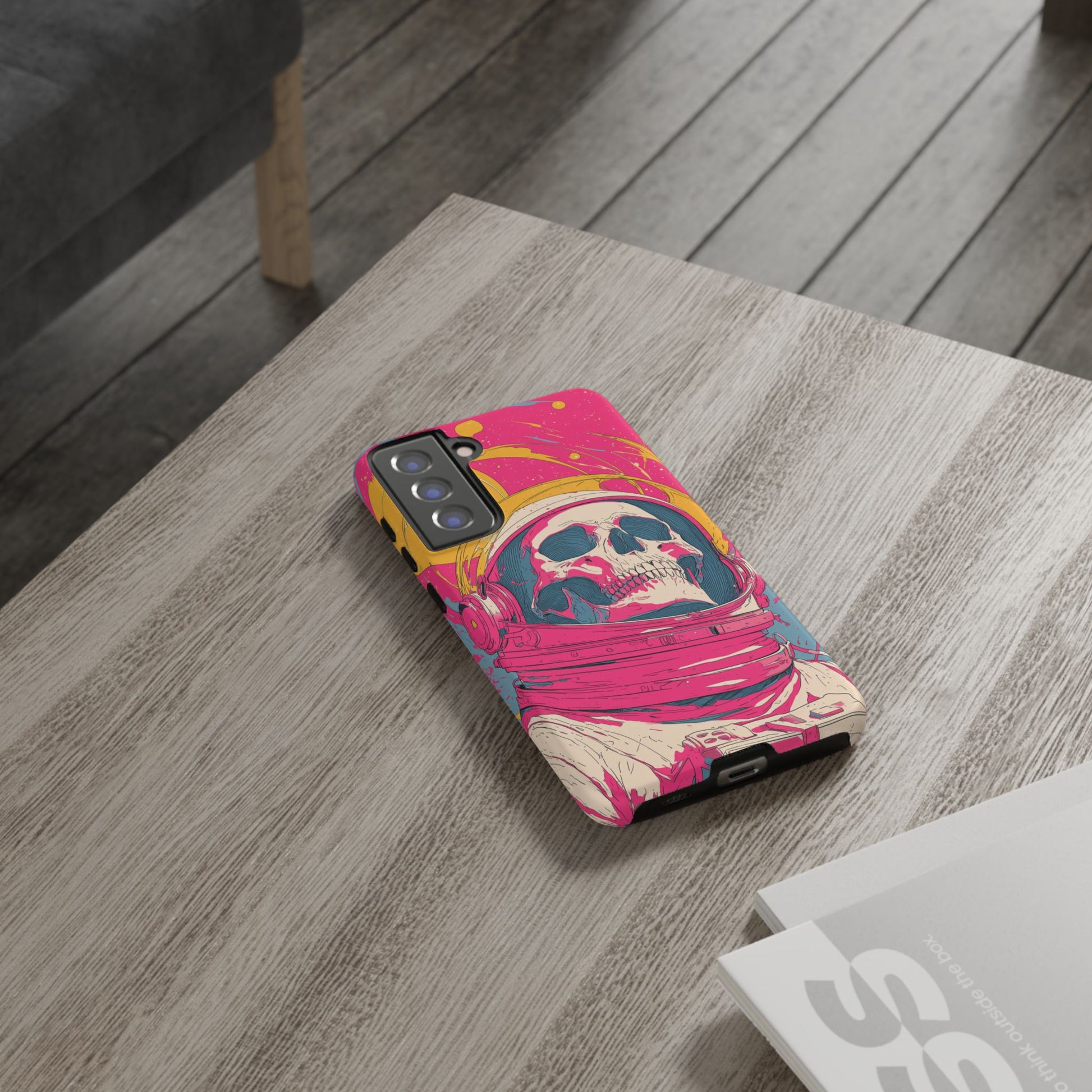 Astronaut Skeleton Pink Atmosphere