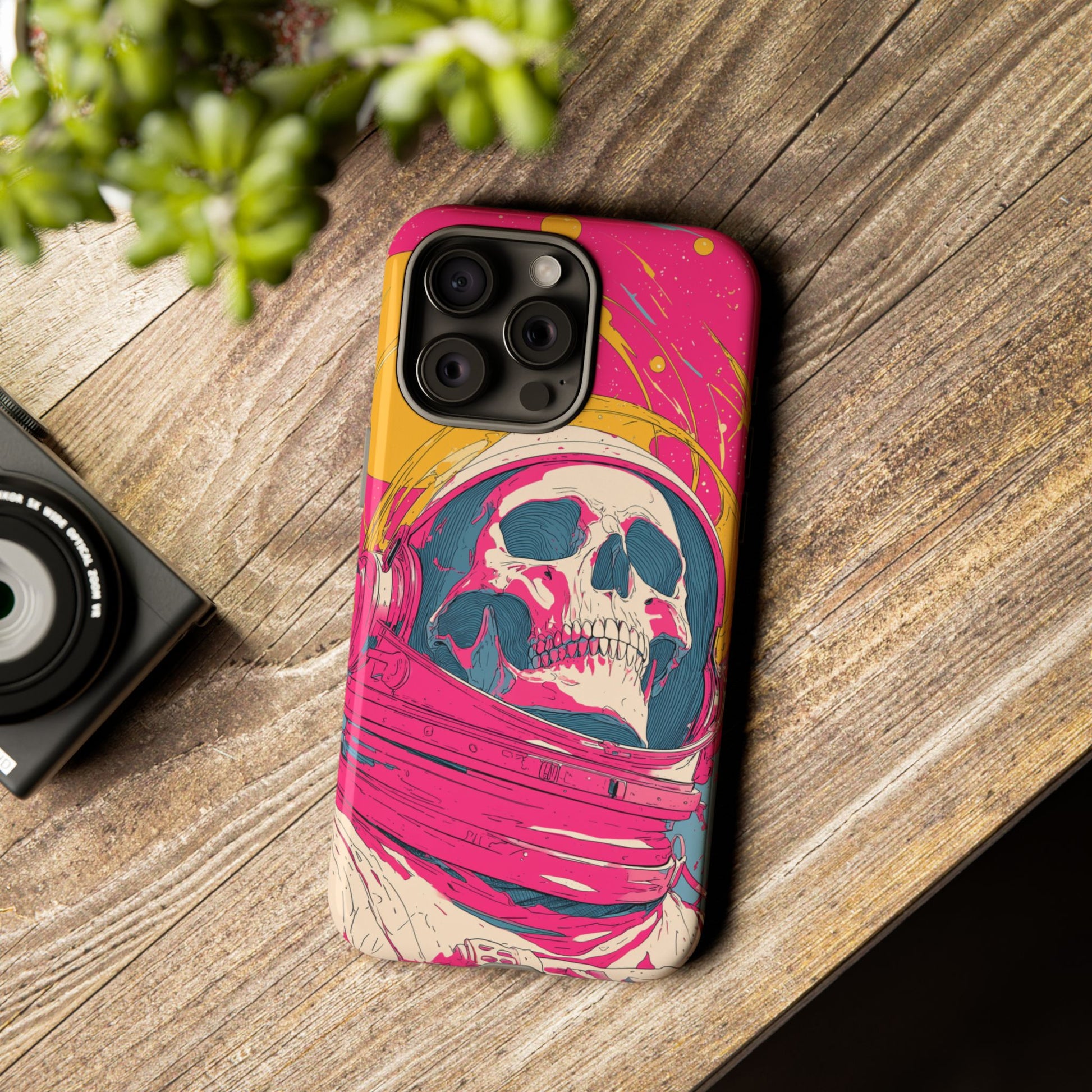 Astronaut Skeleton Pink Atmosphere