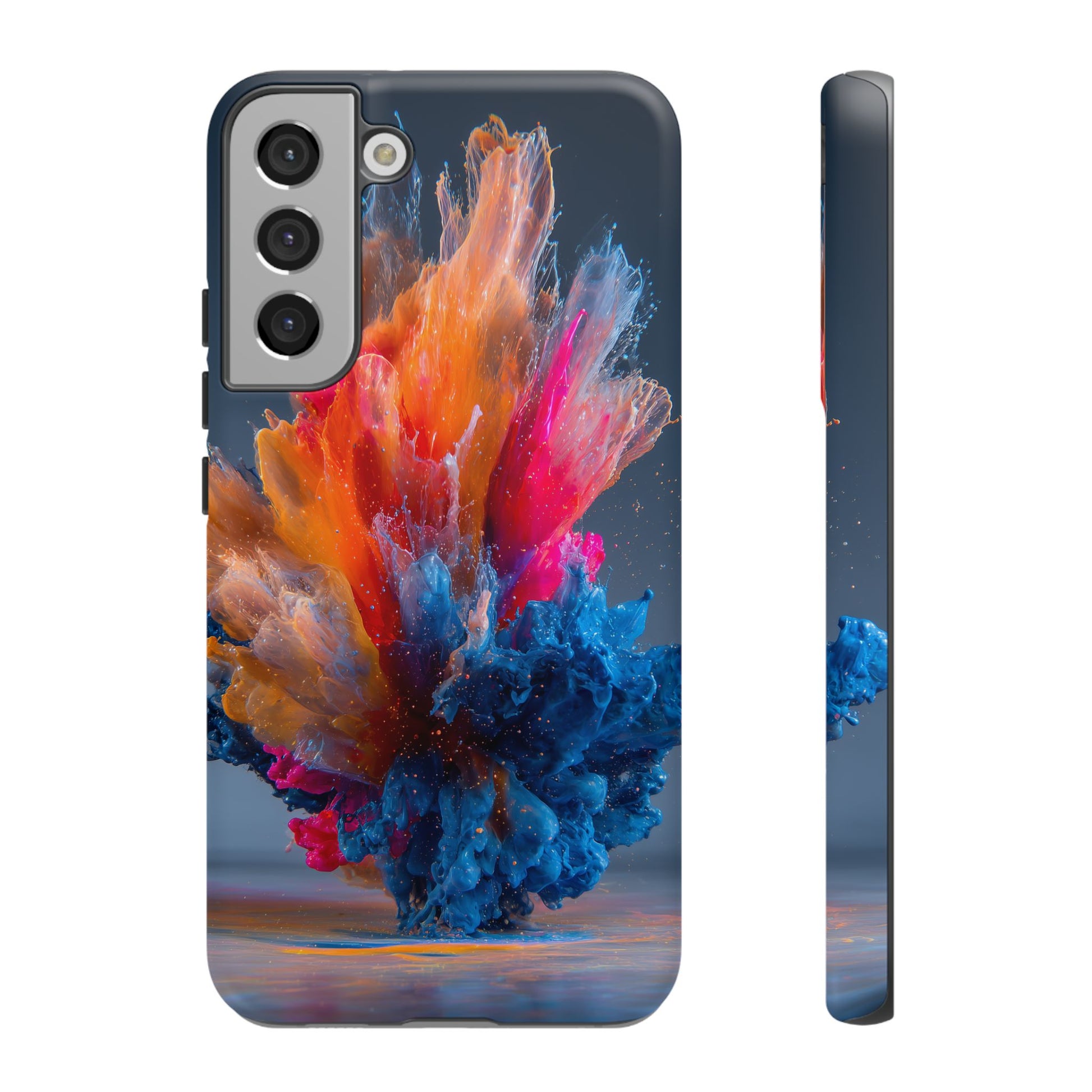 Acrylic Colorful Paint Explosion Abstract Air