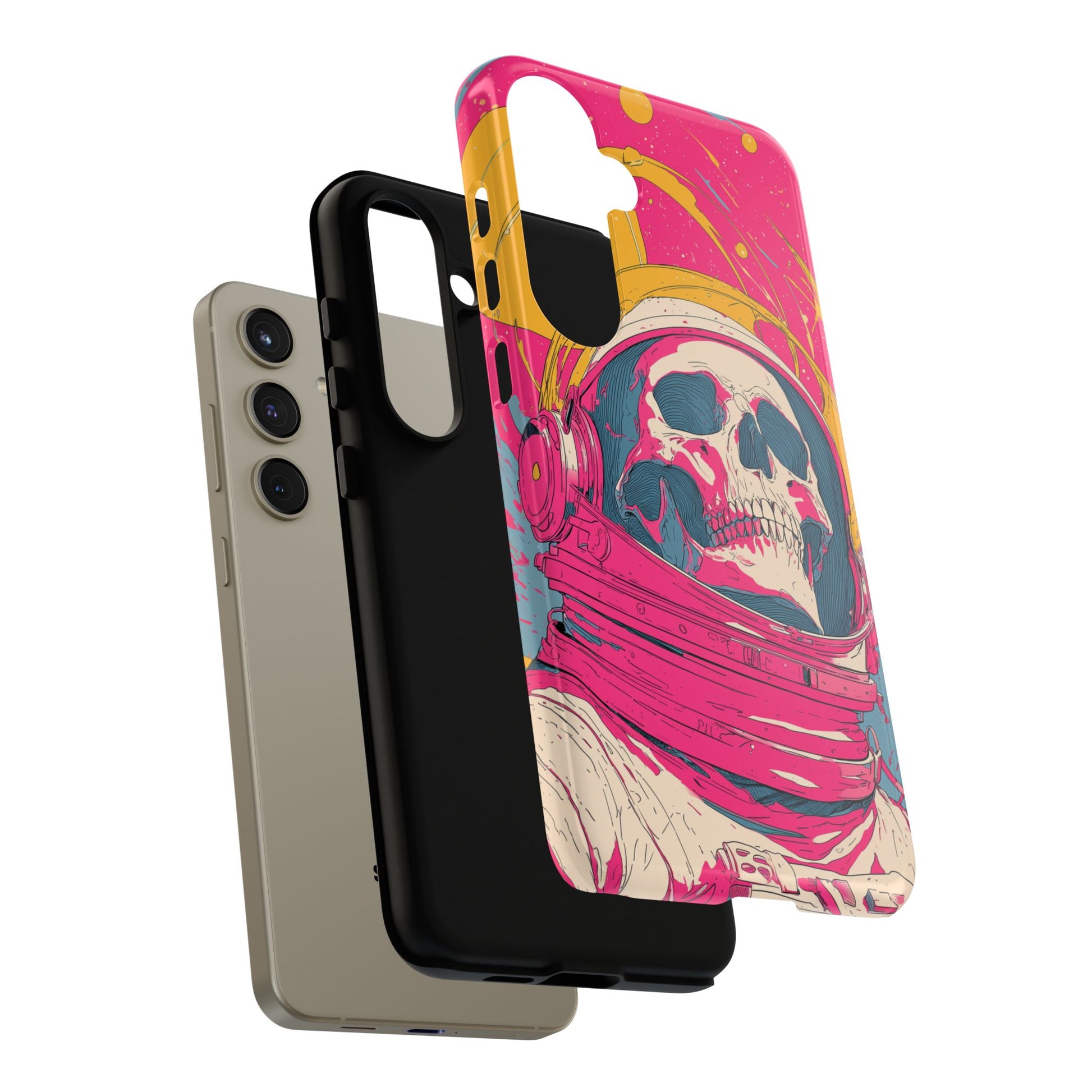 Astronaut Skeleton Pink Atmosphere