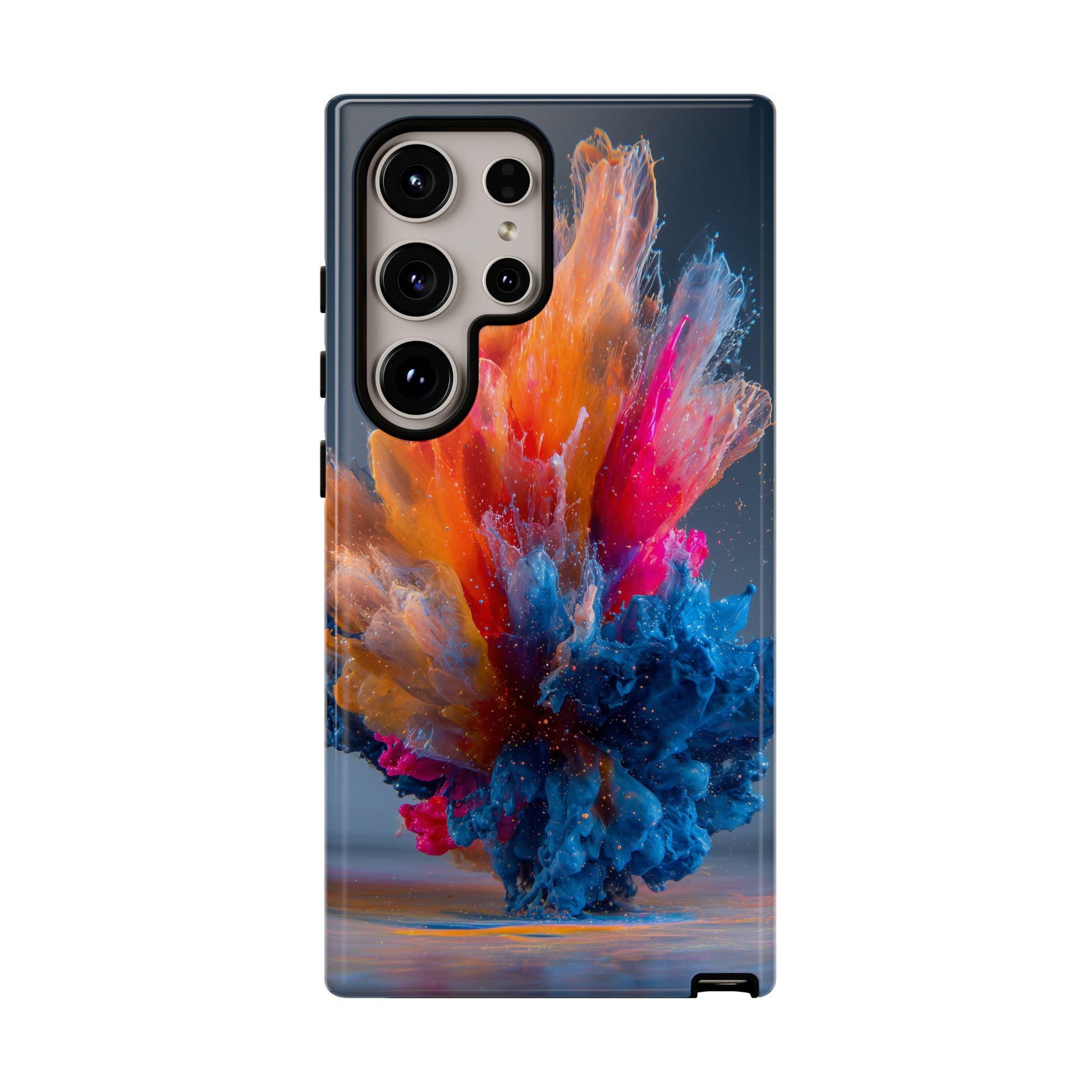 Acrylic Colorful Paint Explosion Abstract Air