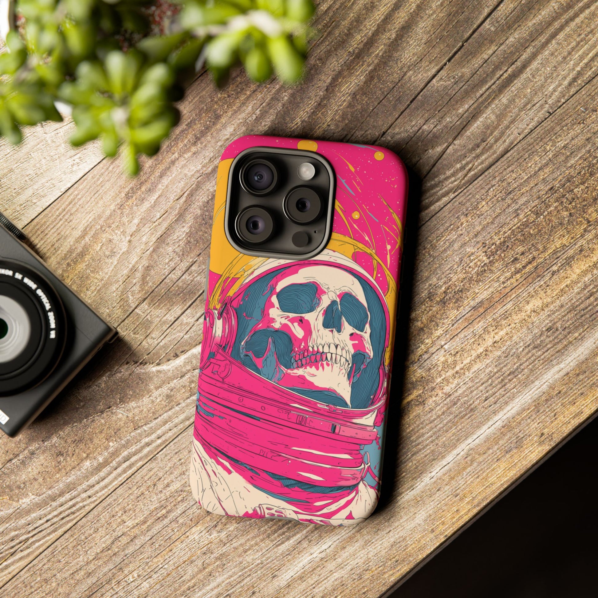 Astronaut Skeleton Pink Atmosphere
