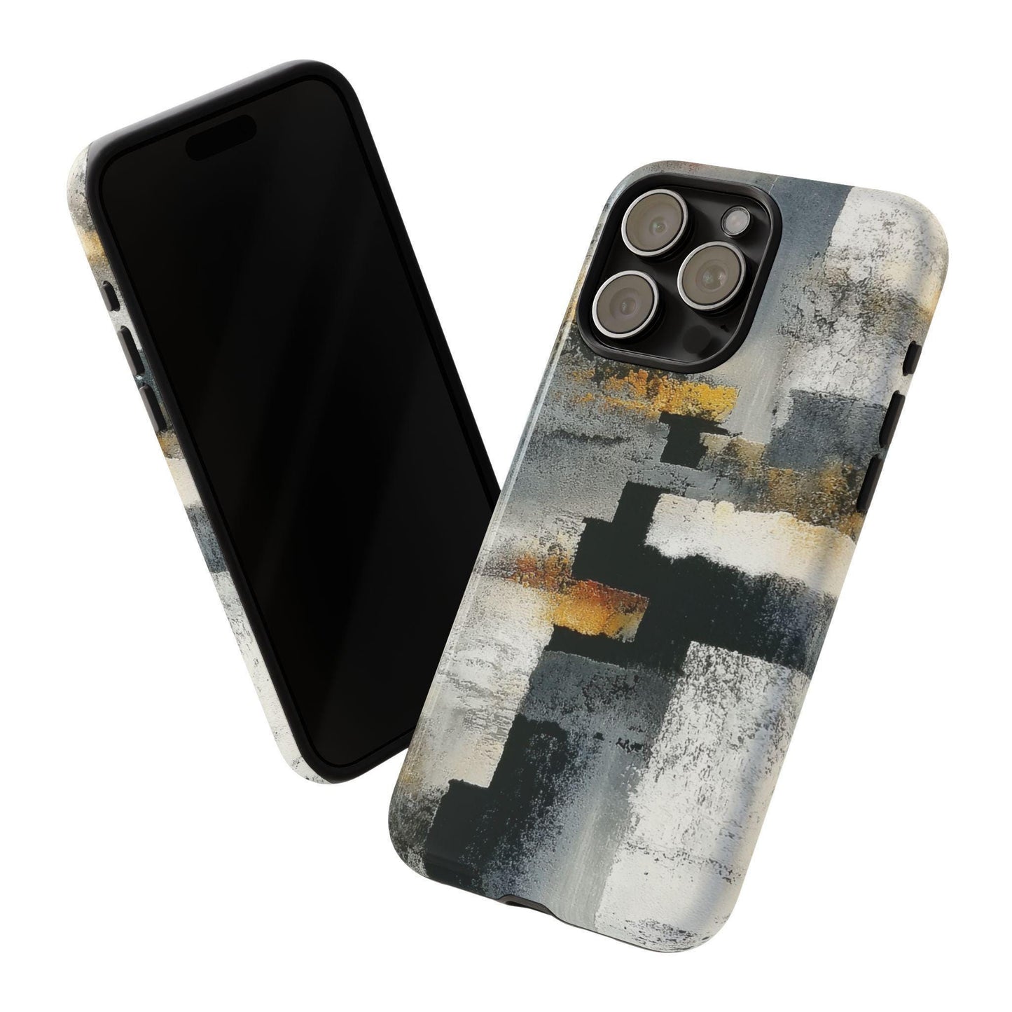 Charcoal Smudged Terra Marble