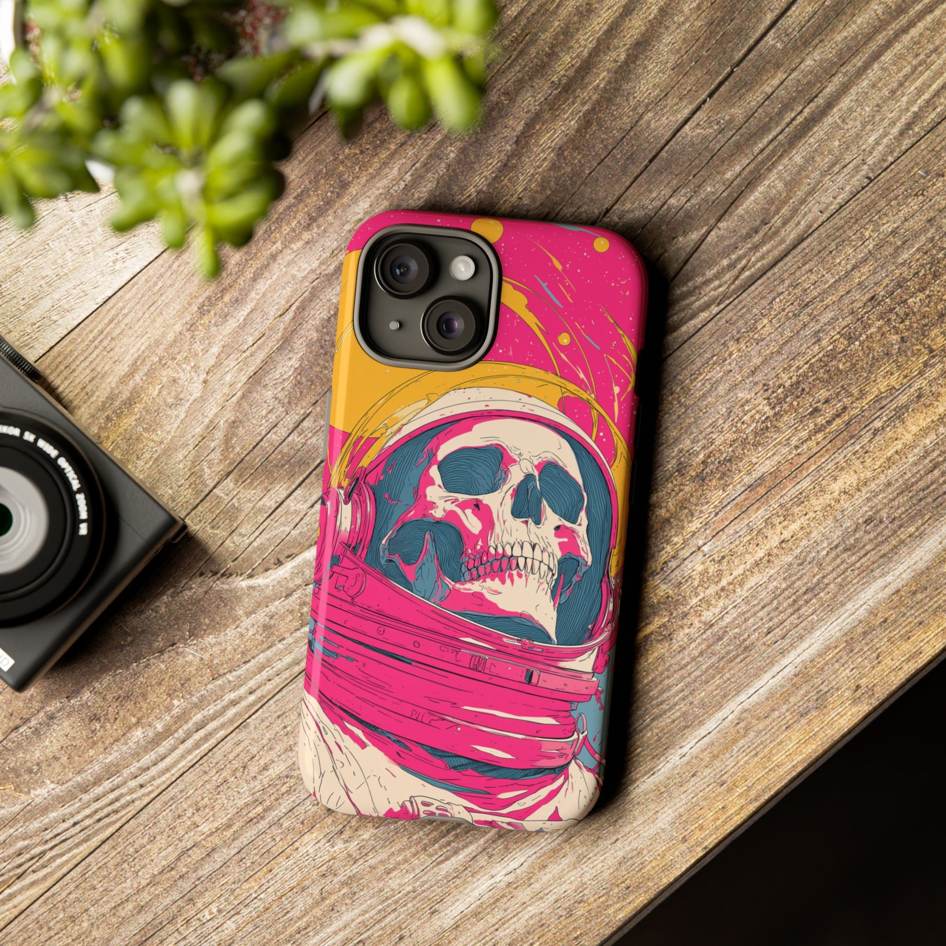 Astronaut Skeleton Pink Atmosphere