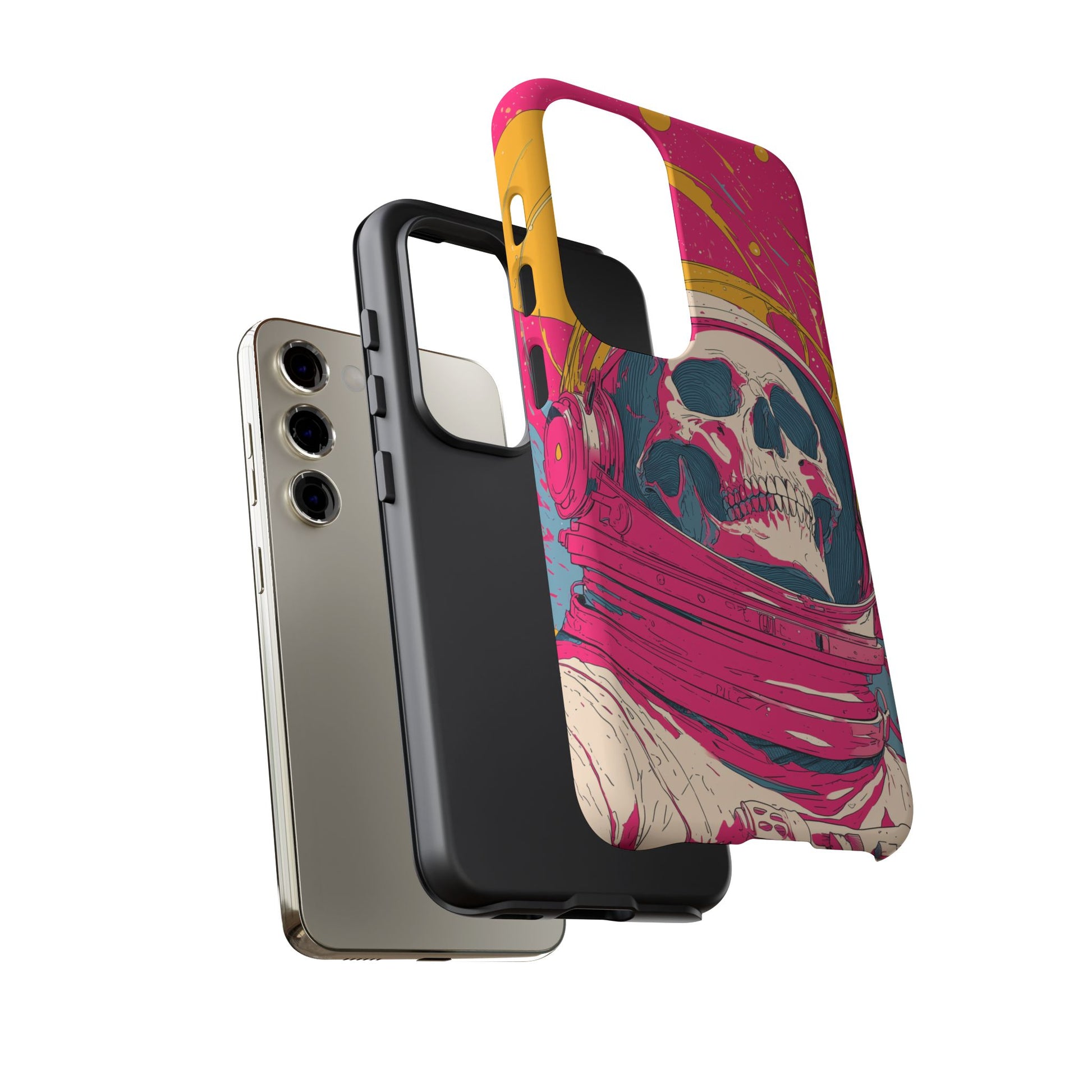 Astronaut Skeleton Pink Atmosphere