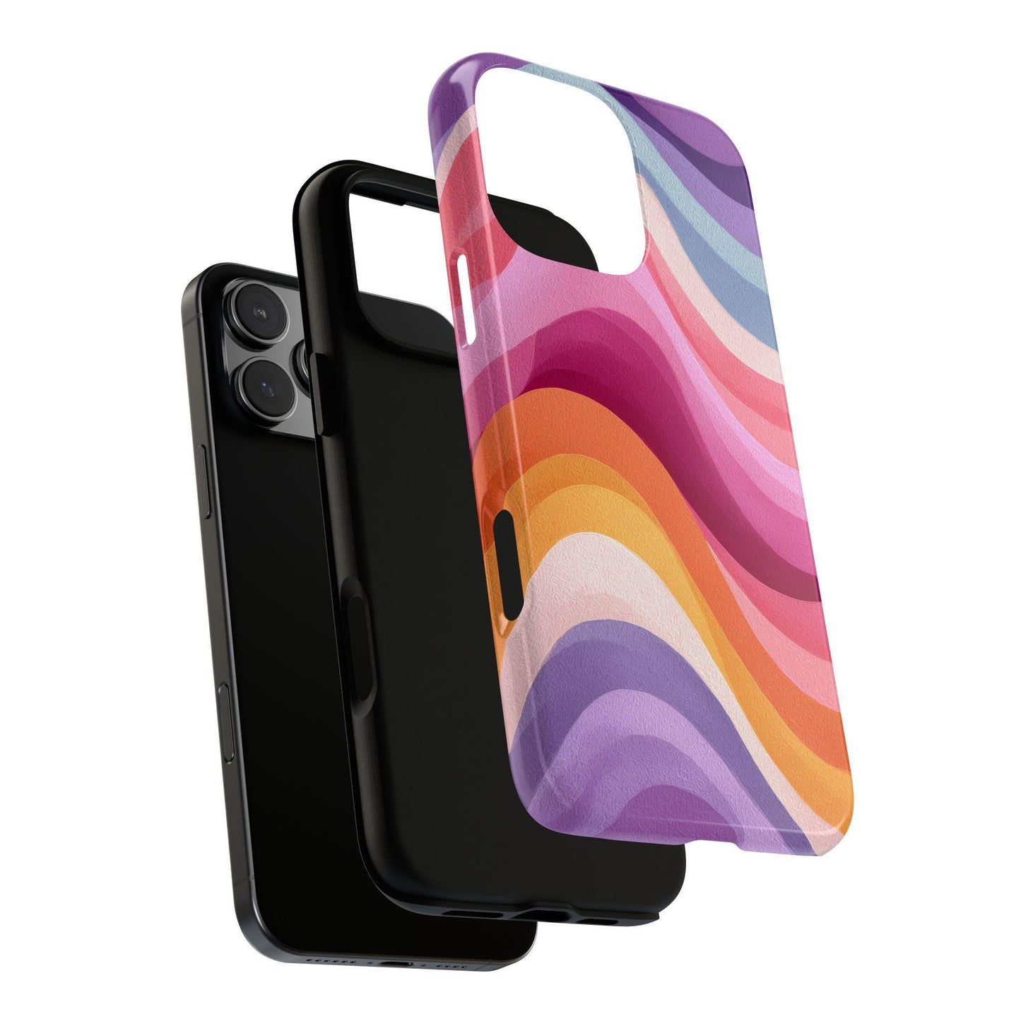 Groovy Wave Pink Orange