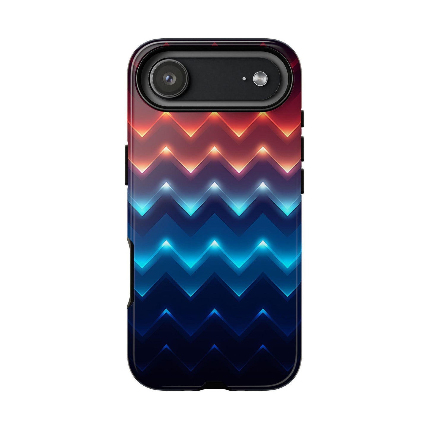 Radiant Chevron Red Blue Zig Zag