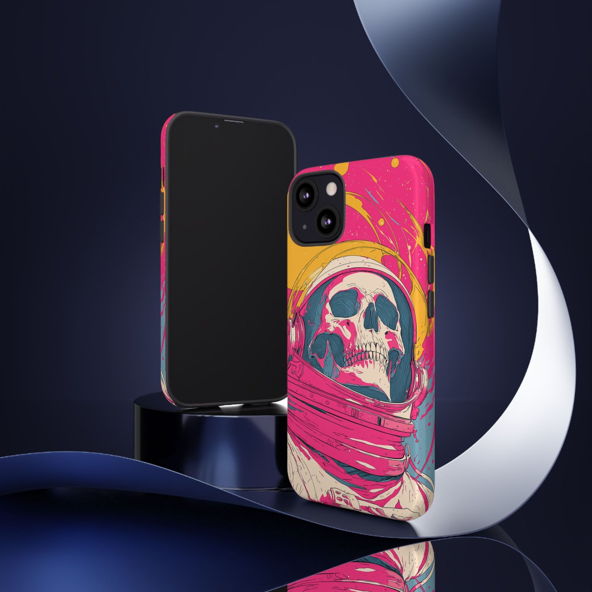 Astronaut Skeleton Pink Atmosphere