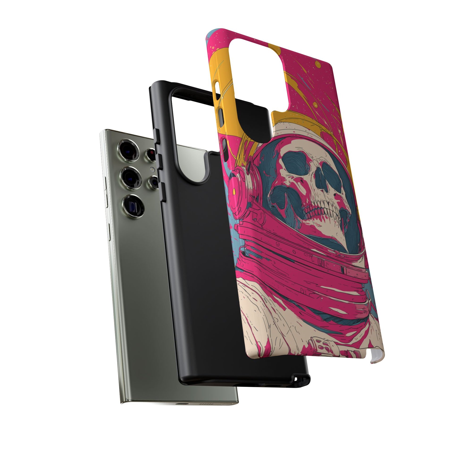 Astronaut Skeleton Pink Atmosphere