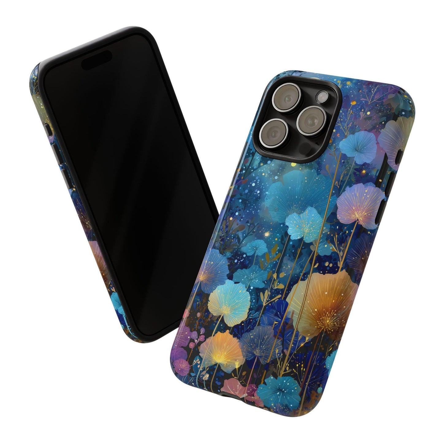 Celestial Garden Pastel Floral Blue