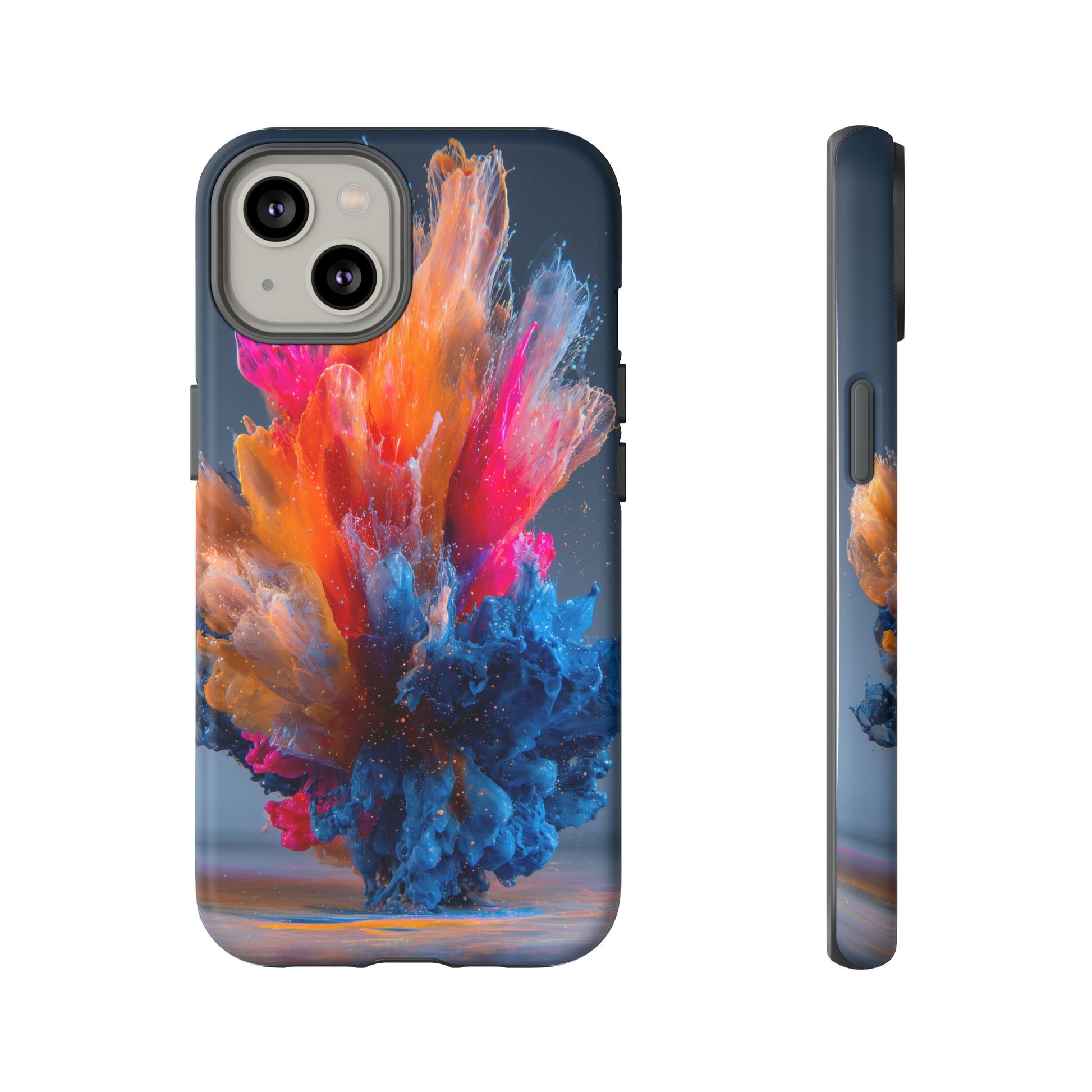 Acrylic Colorful Paint Explosion Abstract Air