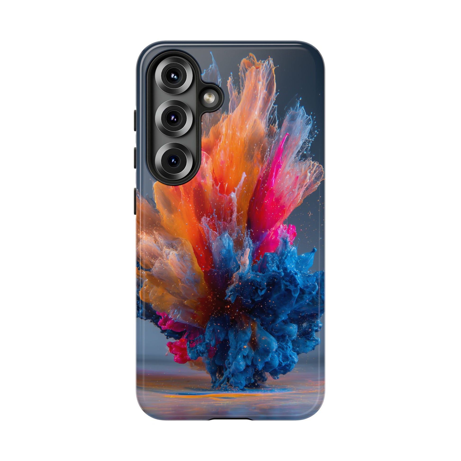 Acrylic Colorful Paint Explosion Abstract Air