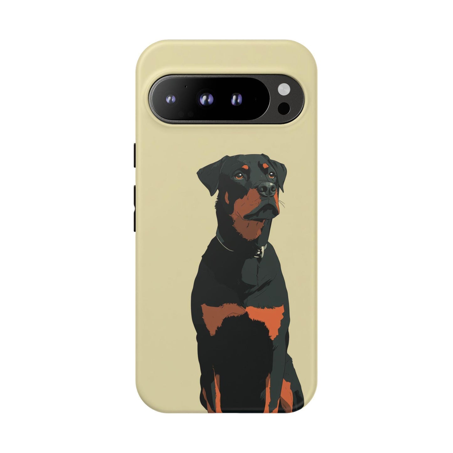 Rottweiler Dog Minimalist Vector