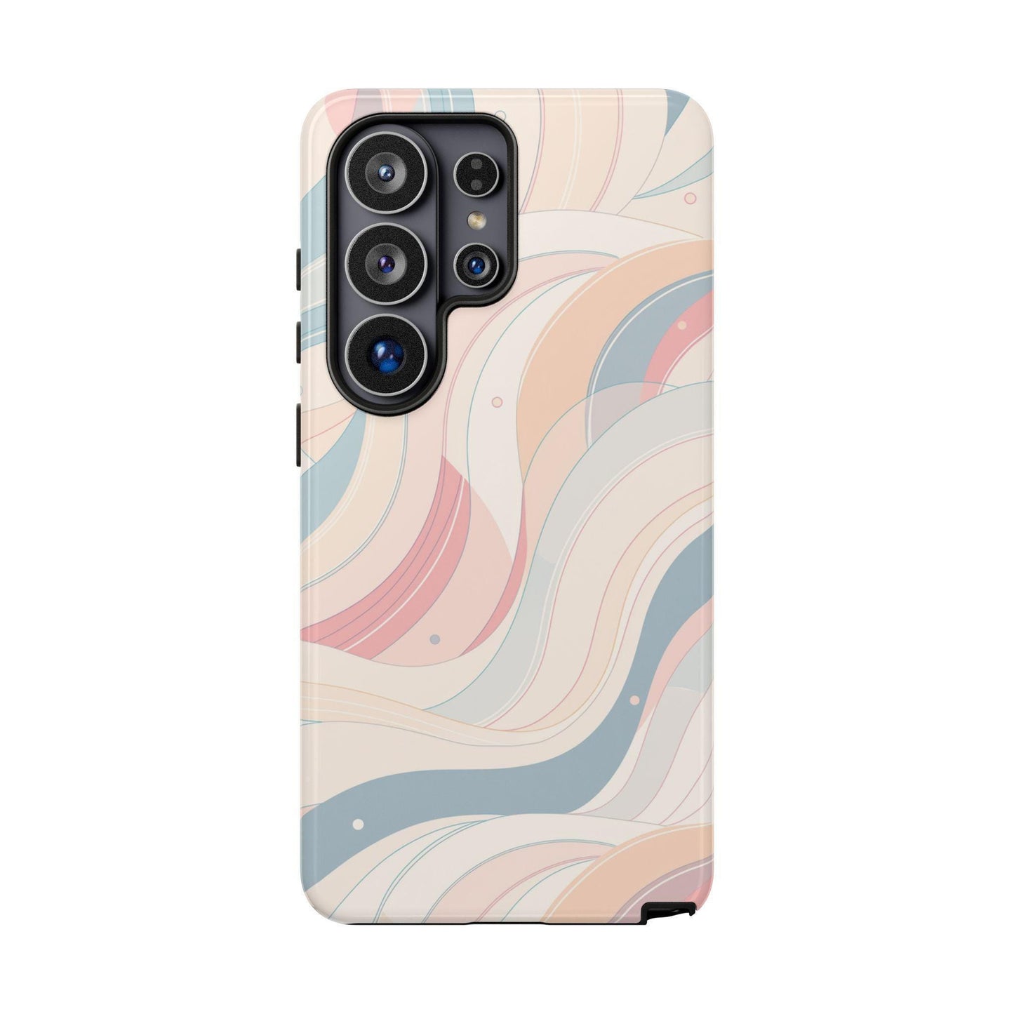 Wavy Ribbon Gradient Abstract