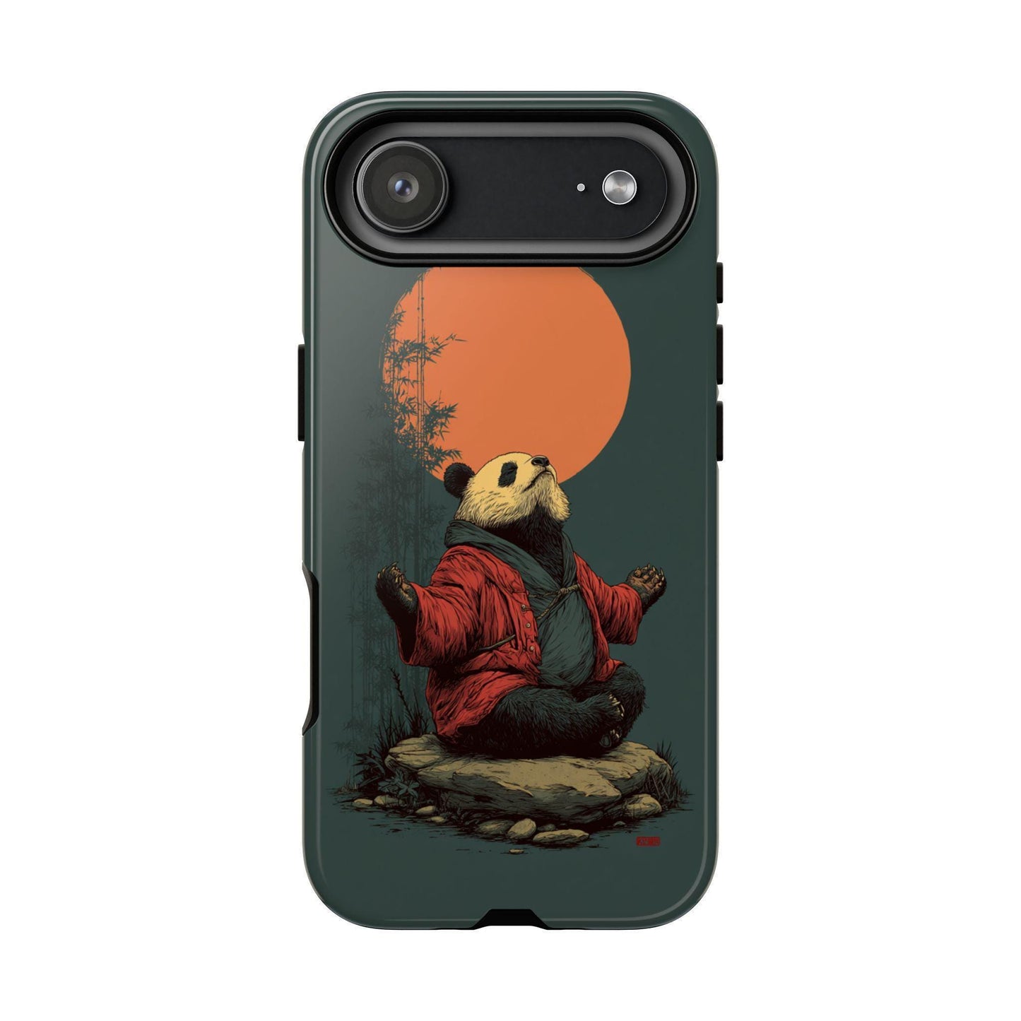 Zen Panda Bear Sunset