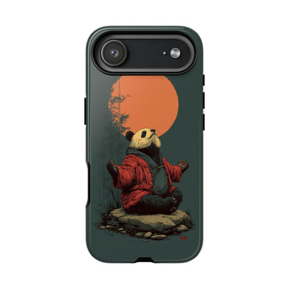 Zen Panda Bear Sunset